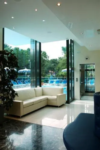 Lobby or reception in Hotel Bellevue