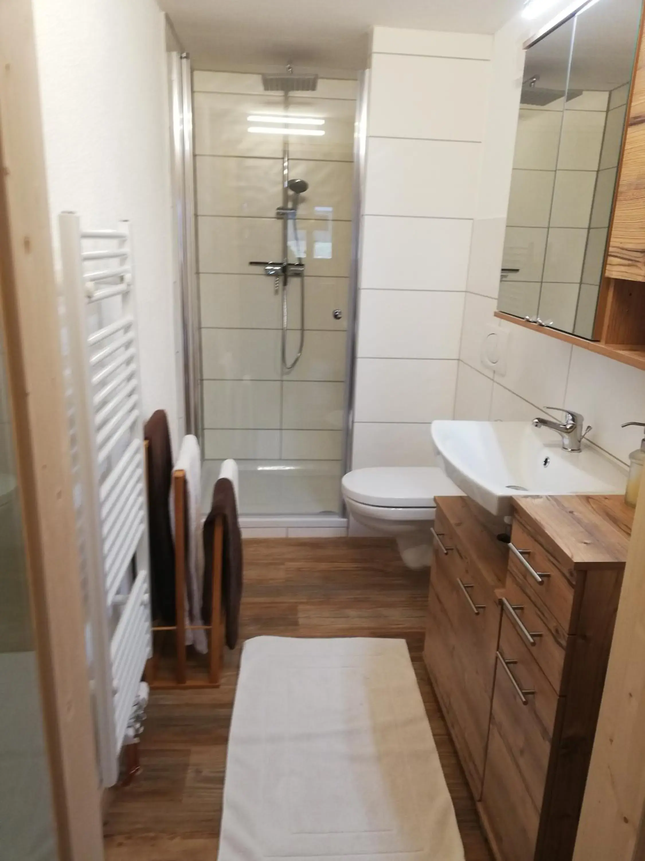 Bathroom in Ferienhof Müller Vorderburg Bathroom in Ferienhof Müller Vorderburg