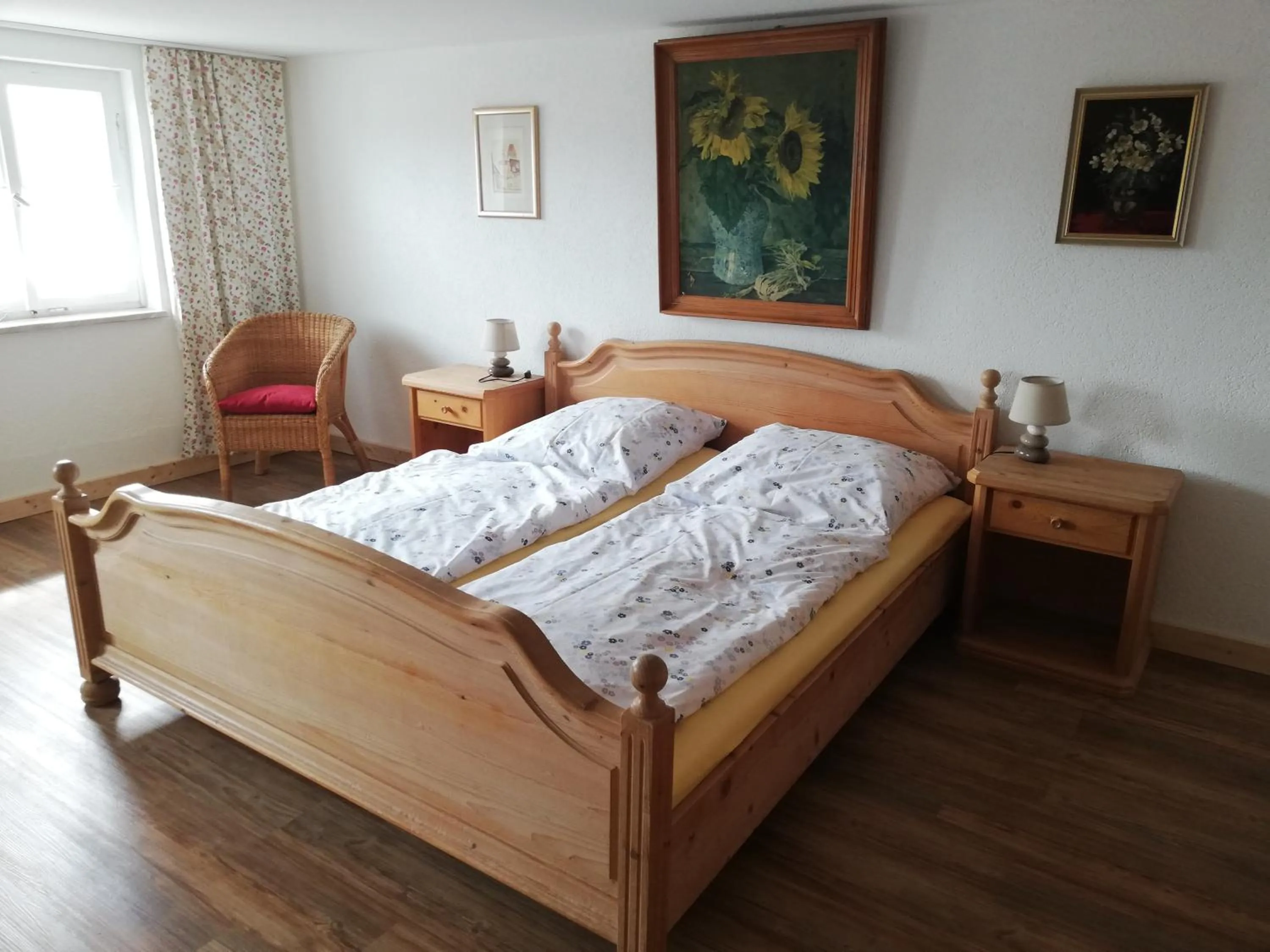 Bedroom, Bed in Ferienhof Müller Vorderburg