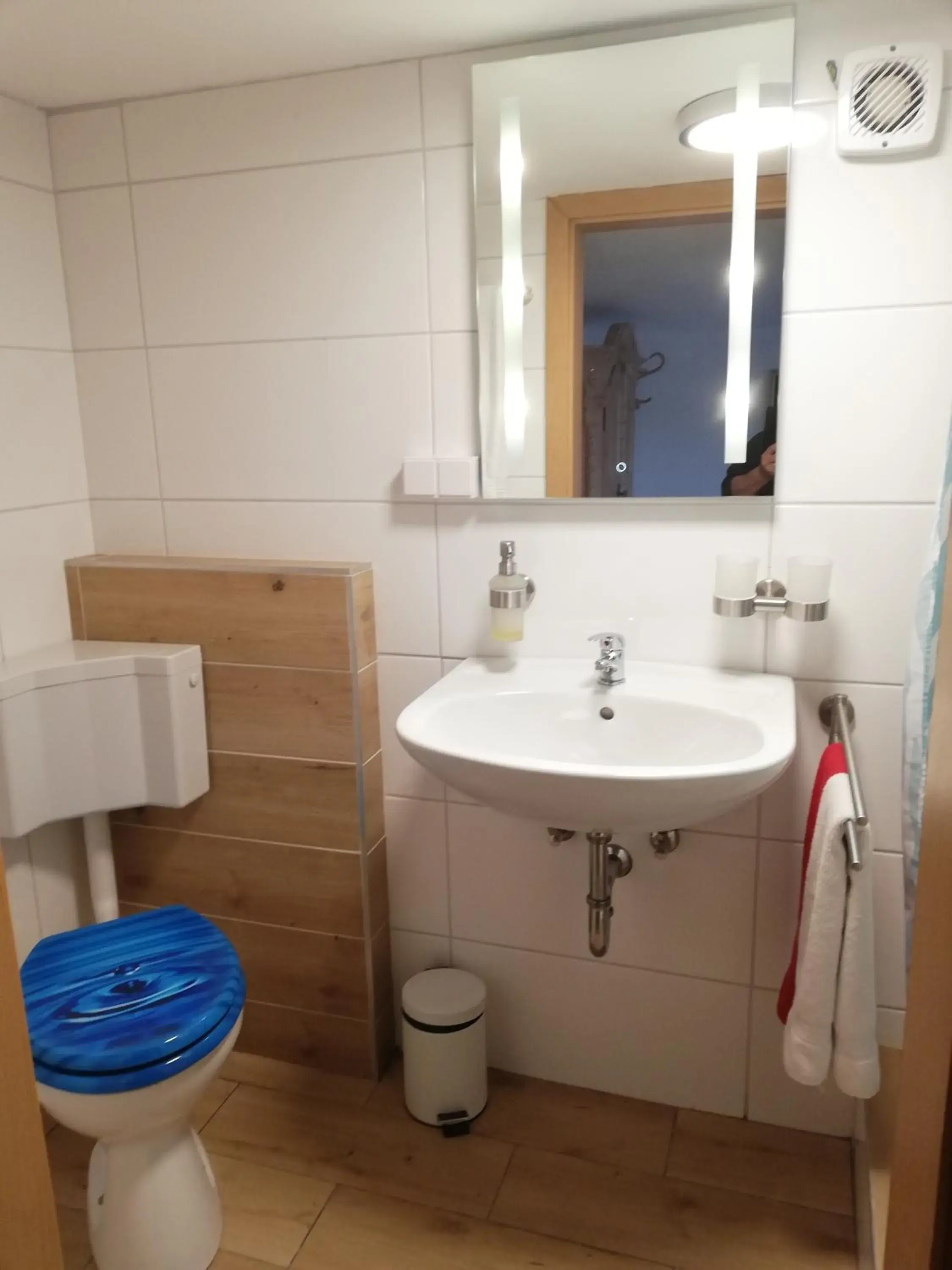 Bathroom in Ferienhof Müller Vorderburg Bathroom in Ferienhof Müller Vorderburg