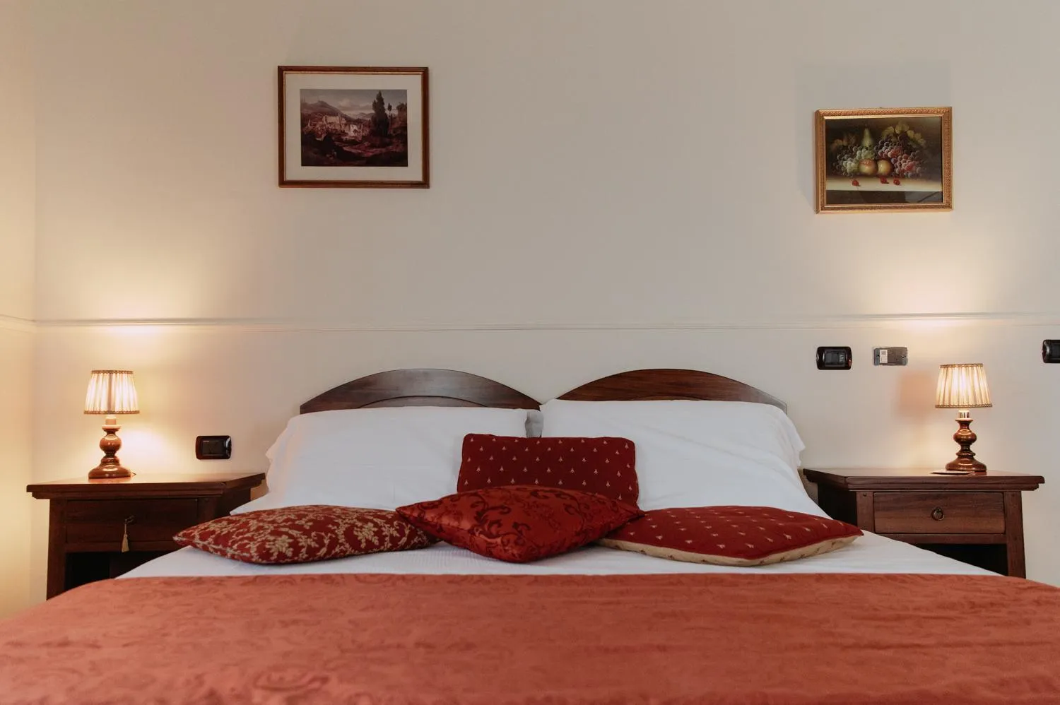 Bed in Hotel Il Cavalier D'Arpino
