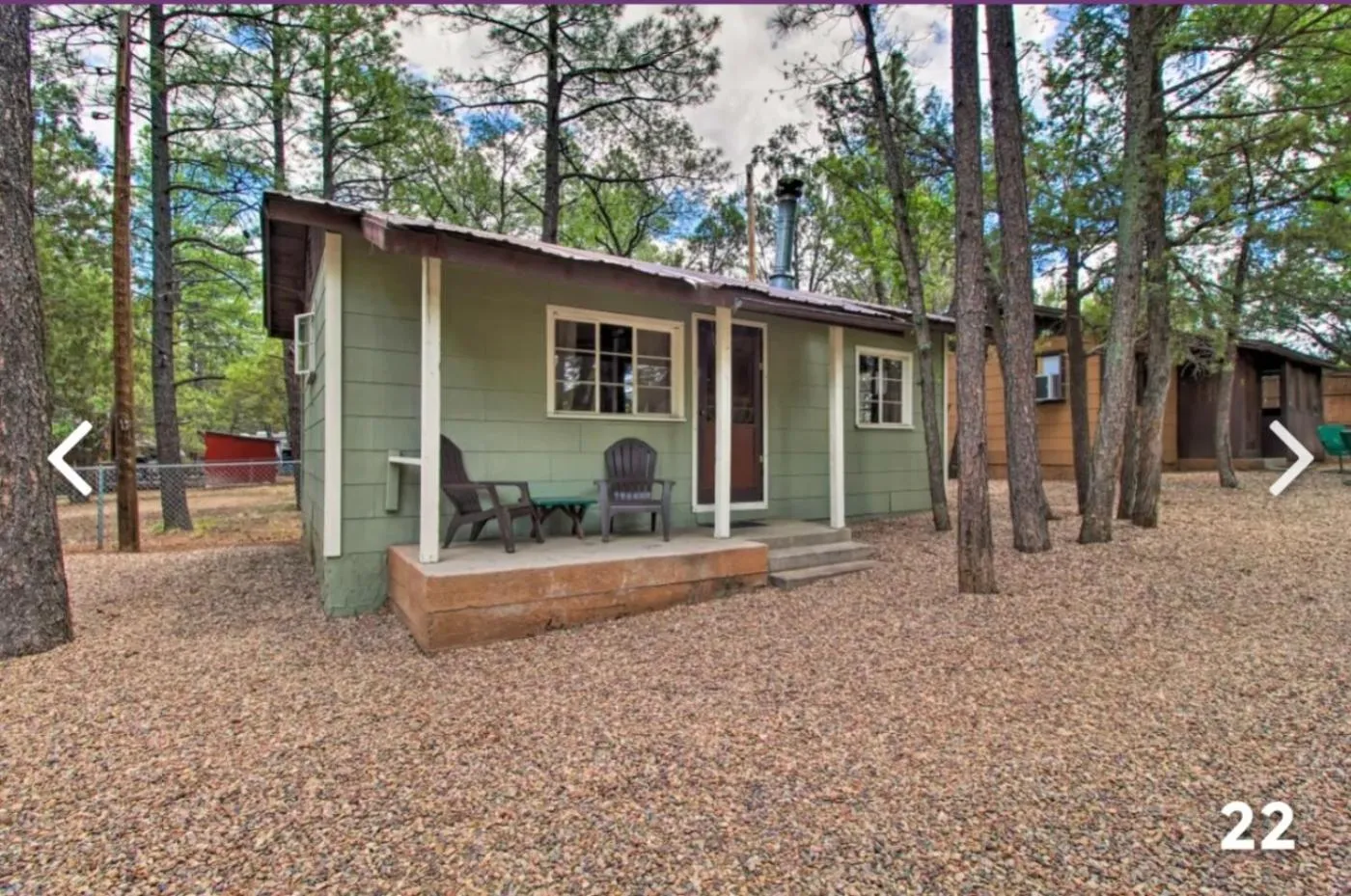 Property building in Hidden Rest Cabins and Resort