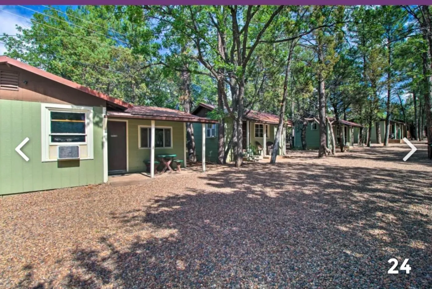 Property building in Hidden Rest Cabins and Resort