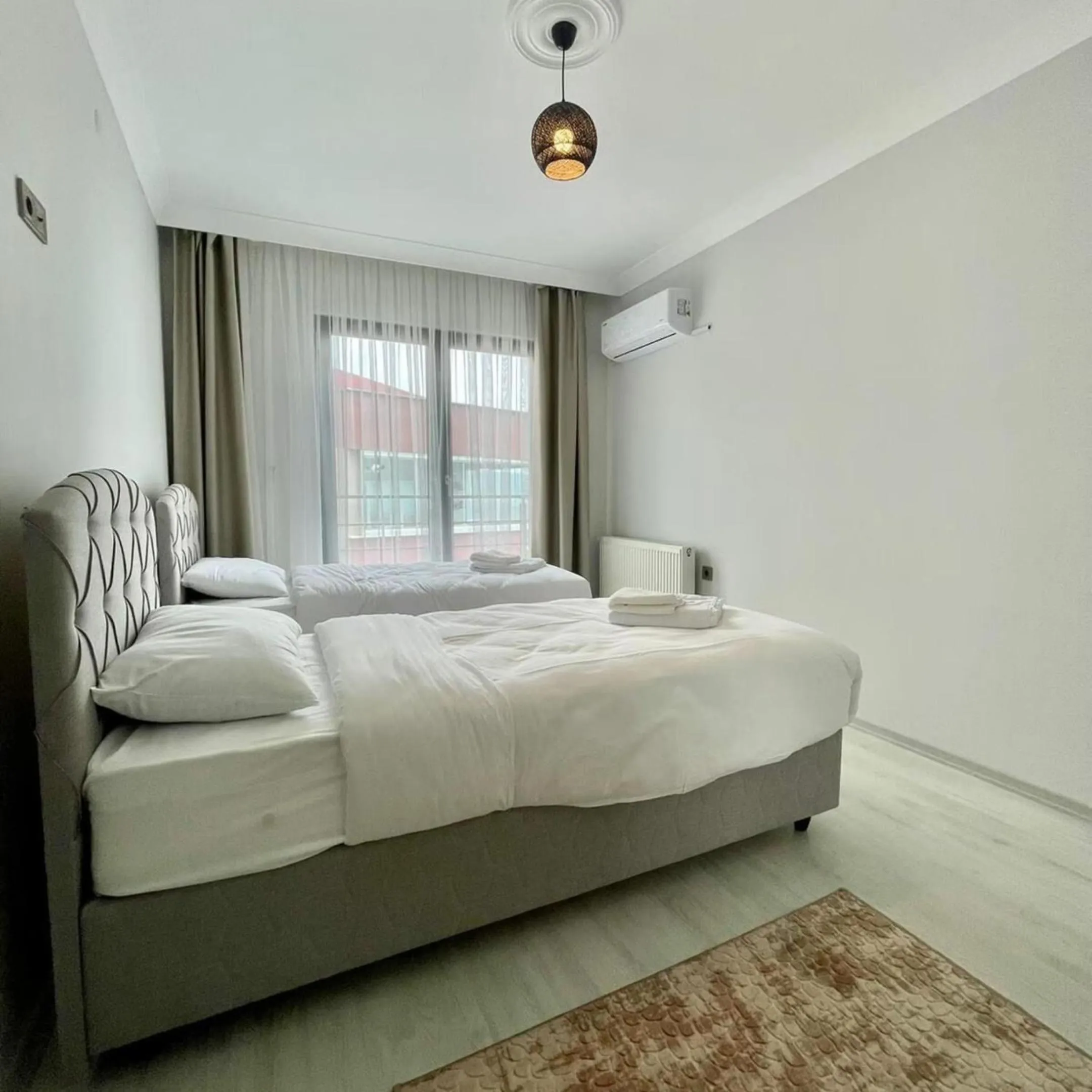 Bed in Shahin Golden Hotel الصقر الذهبي للشقق الفندقية