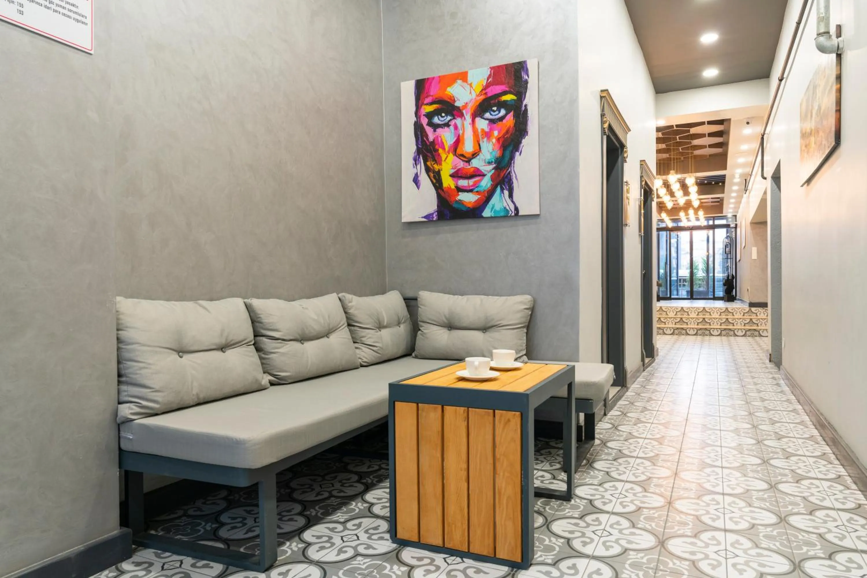 Lobby or reception in Monezza Avcılar