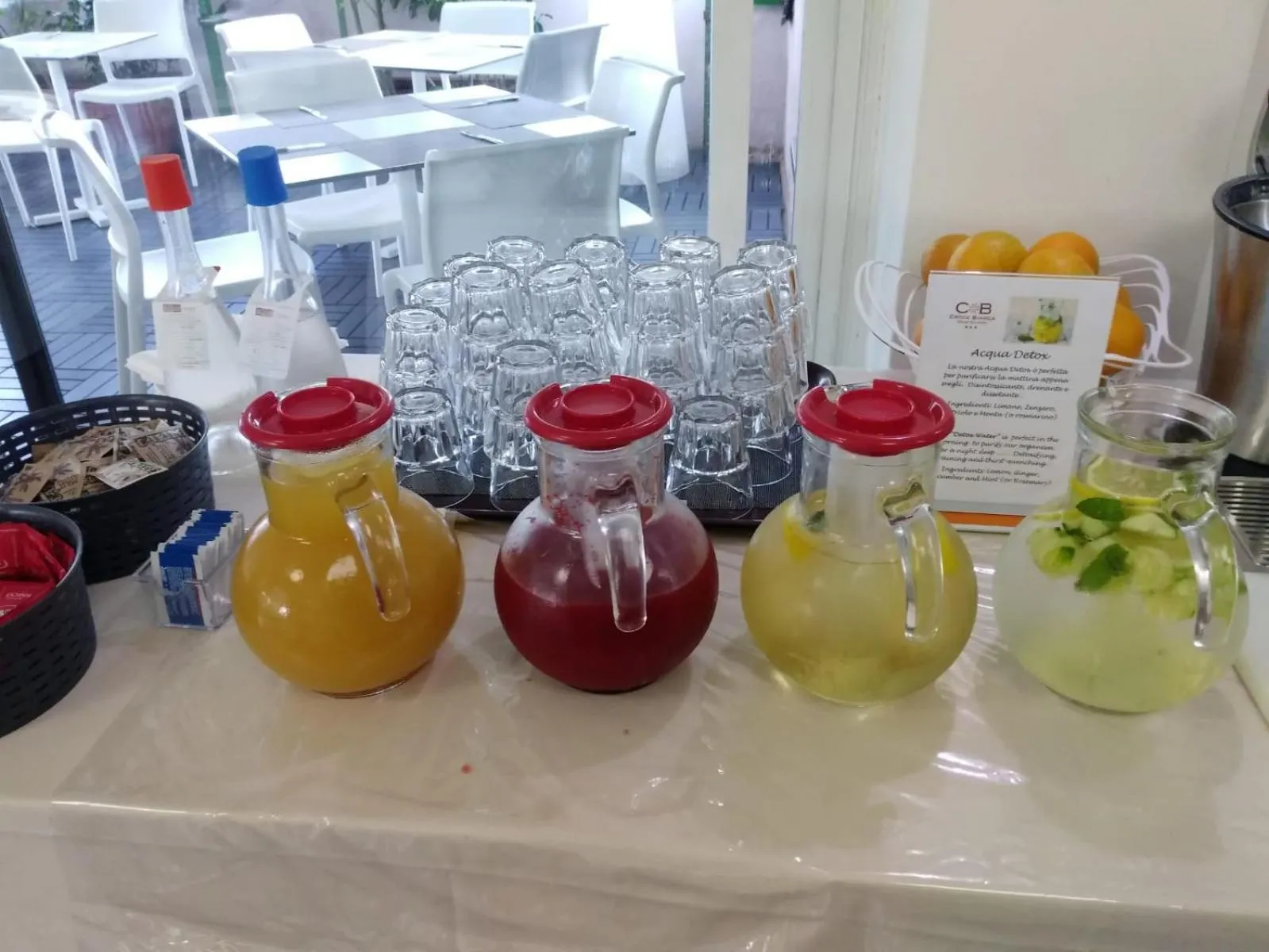 Buffet breakfast in Croce Bianca