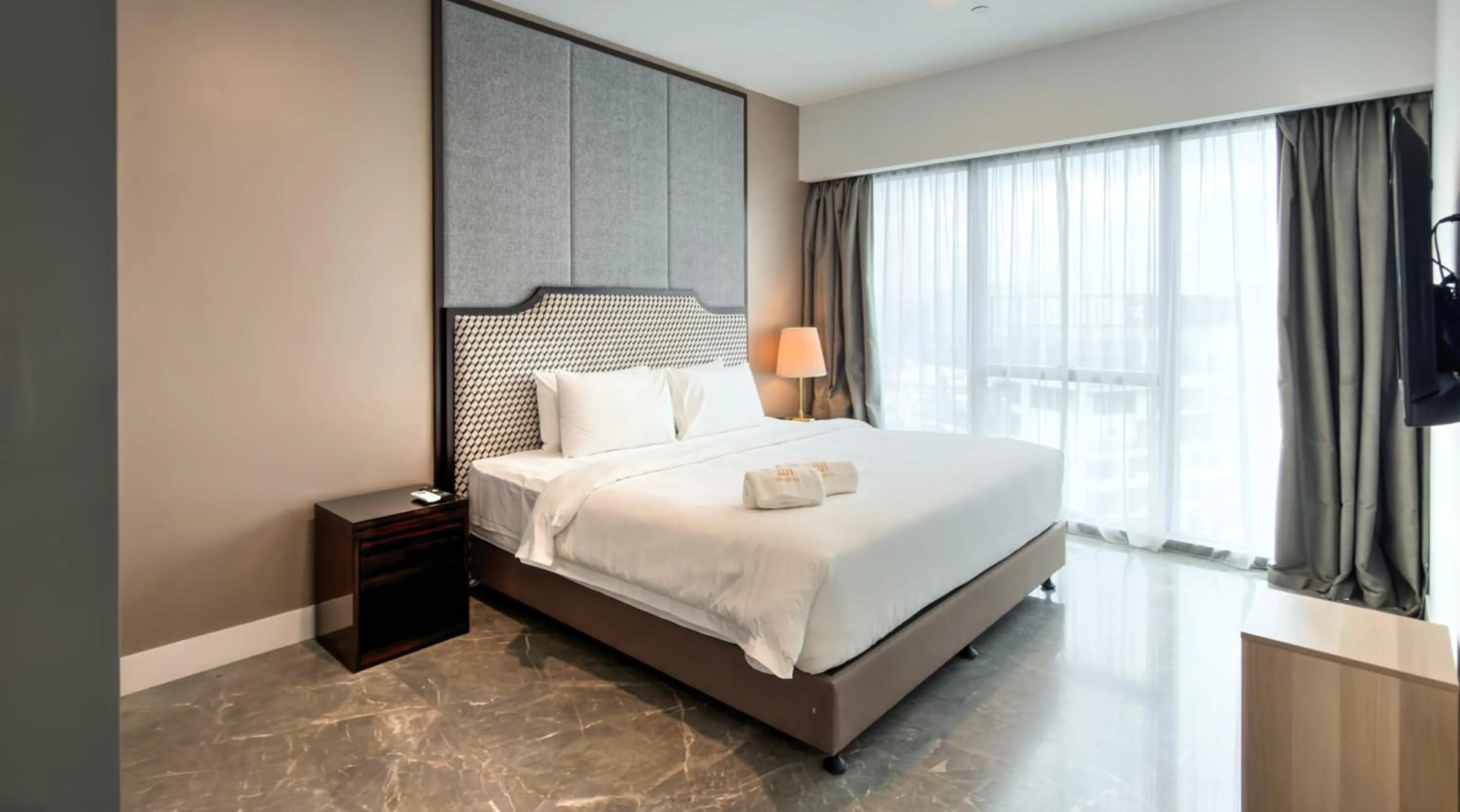 Bedroom, Bed in Platinum 2 by DM Suites KLCC , Kuala Lumpur
