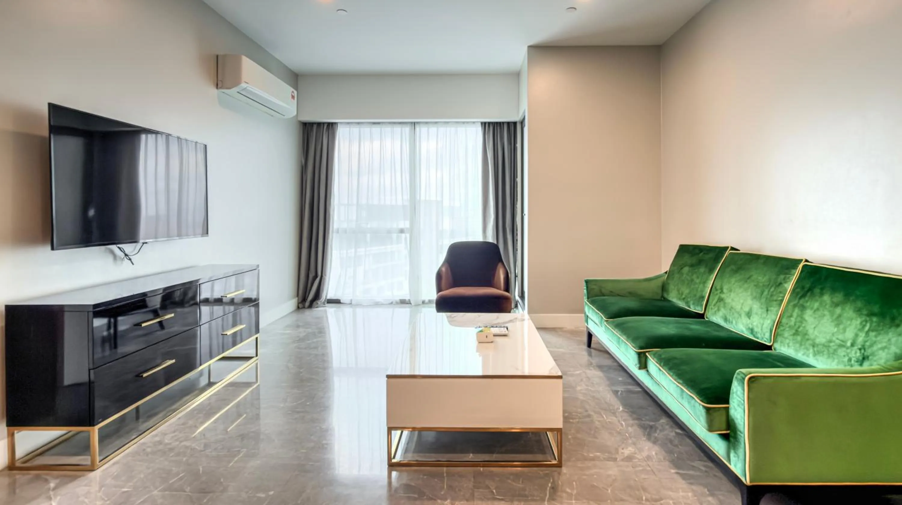 Living room in Platinum 2 by DM Suites KLCC , Kuala Lumpur