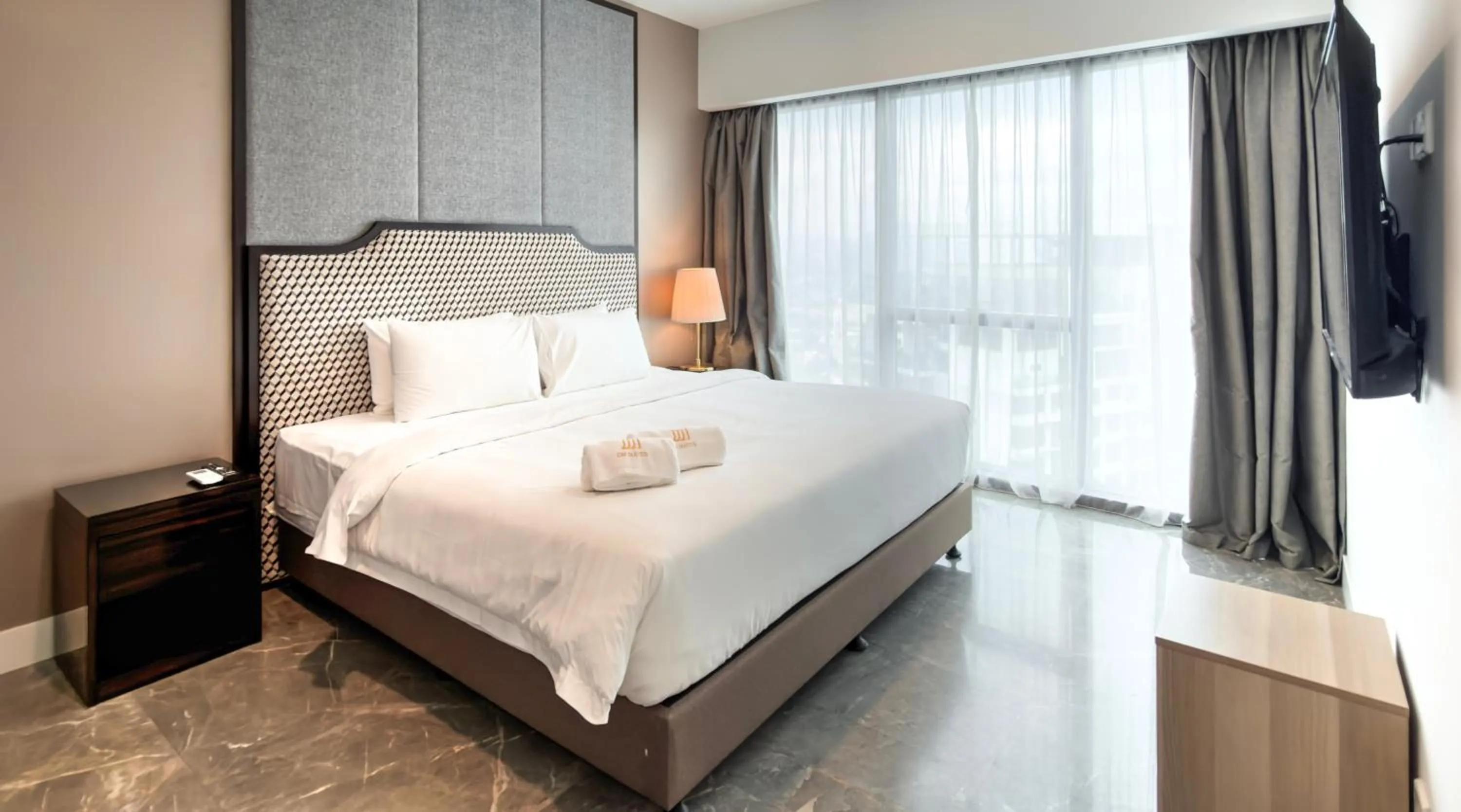 Bed in Platinum 2 by DM Suites KLCC , Kuala Lumpur