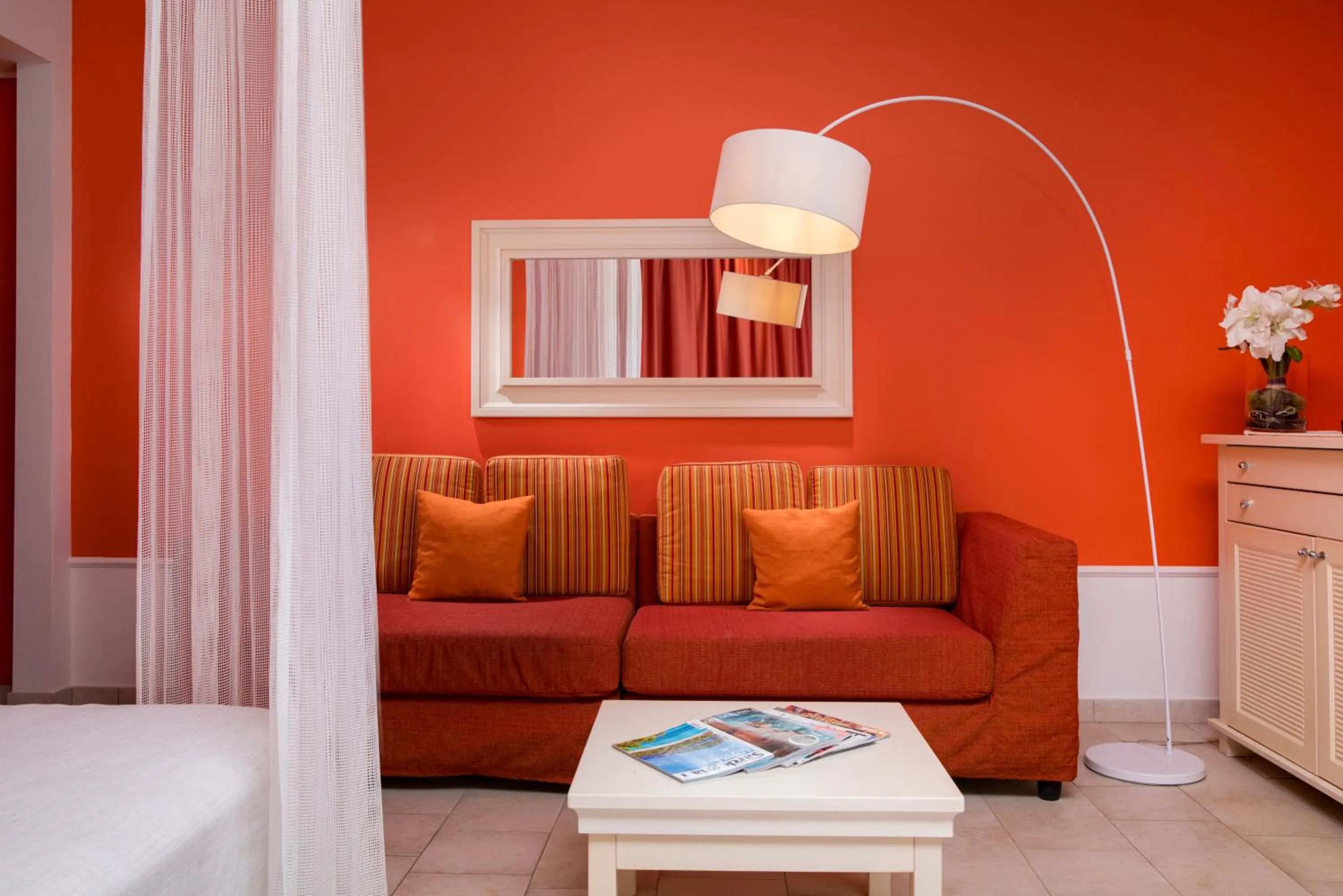 Seating area in Lu' Hotel Riviera - Carloforte