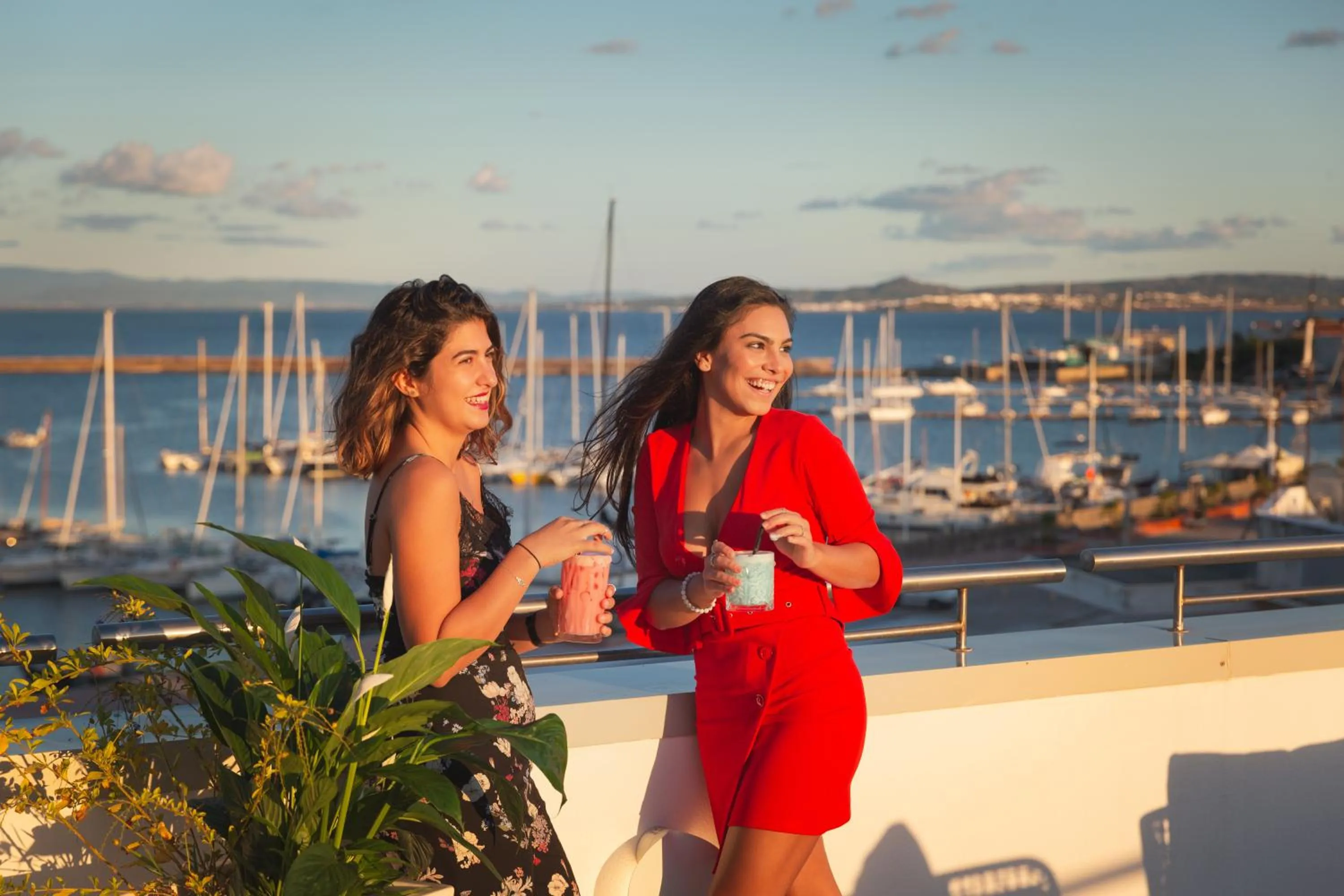 Balcony/Terrace in Lu' Hotel Riviera - Carloforte