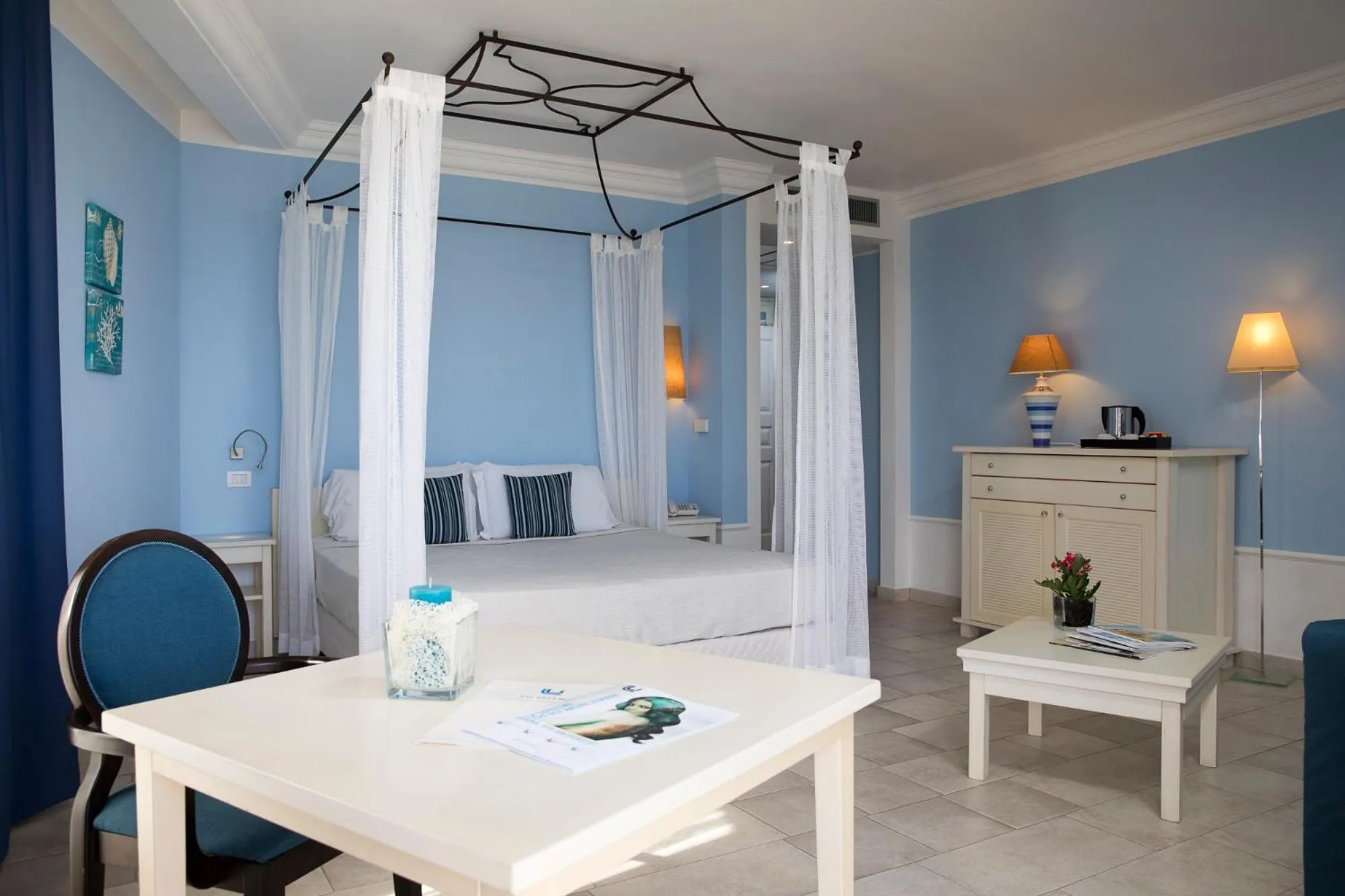 Bed in Lu' Hotel Riviera - Carloforte