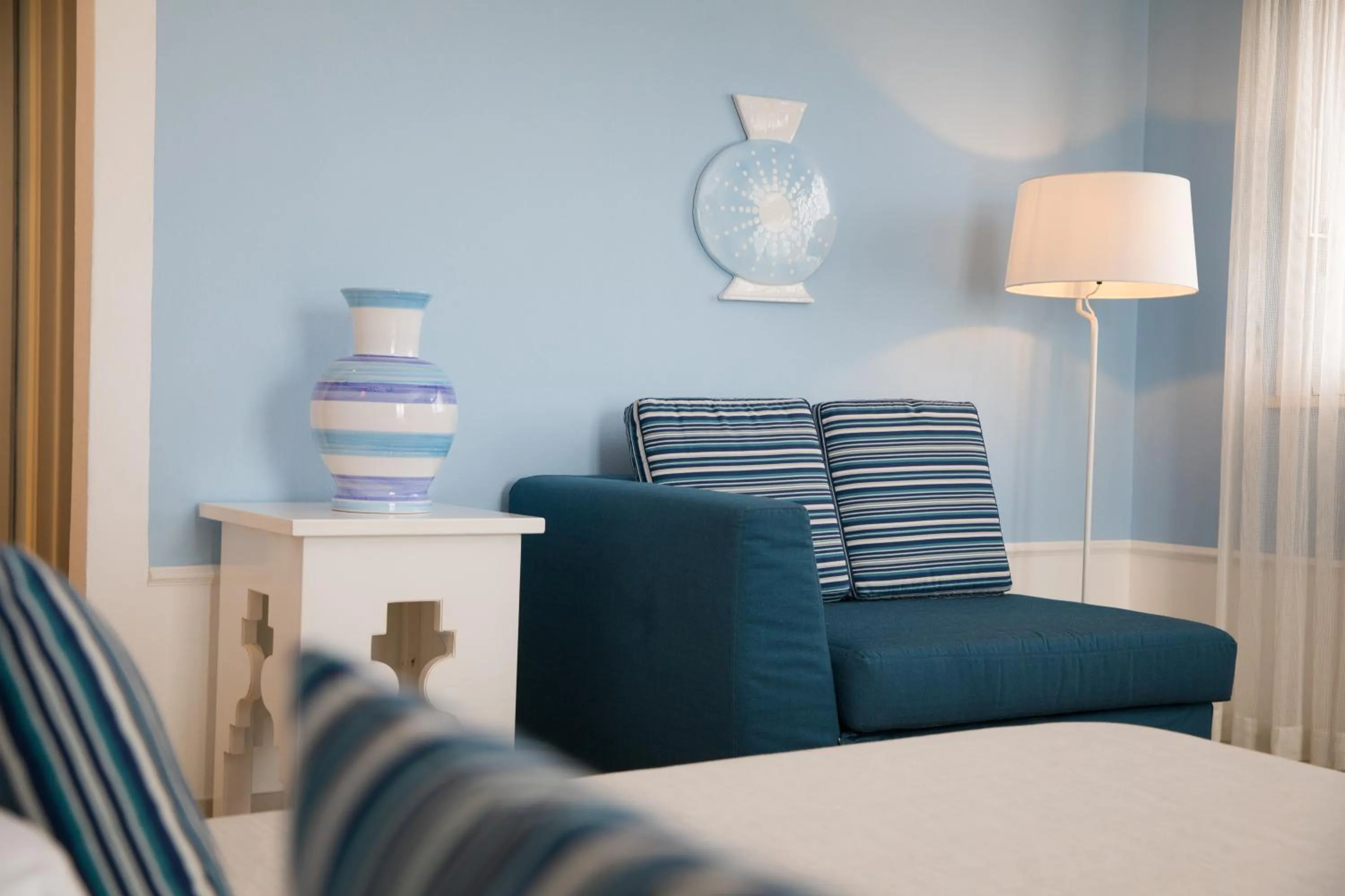 Seating area in Lu' Hotel Riviera - Carloforte