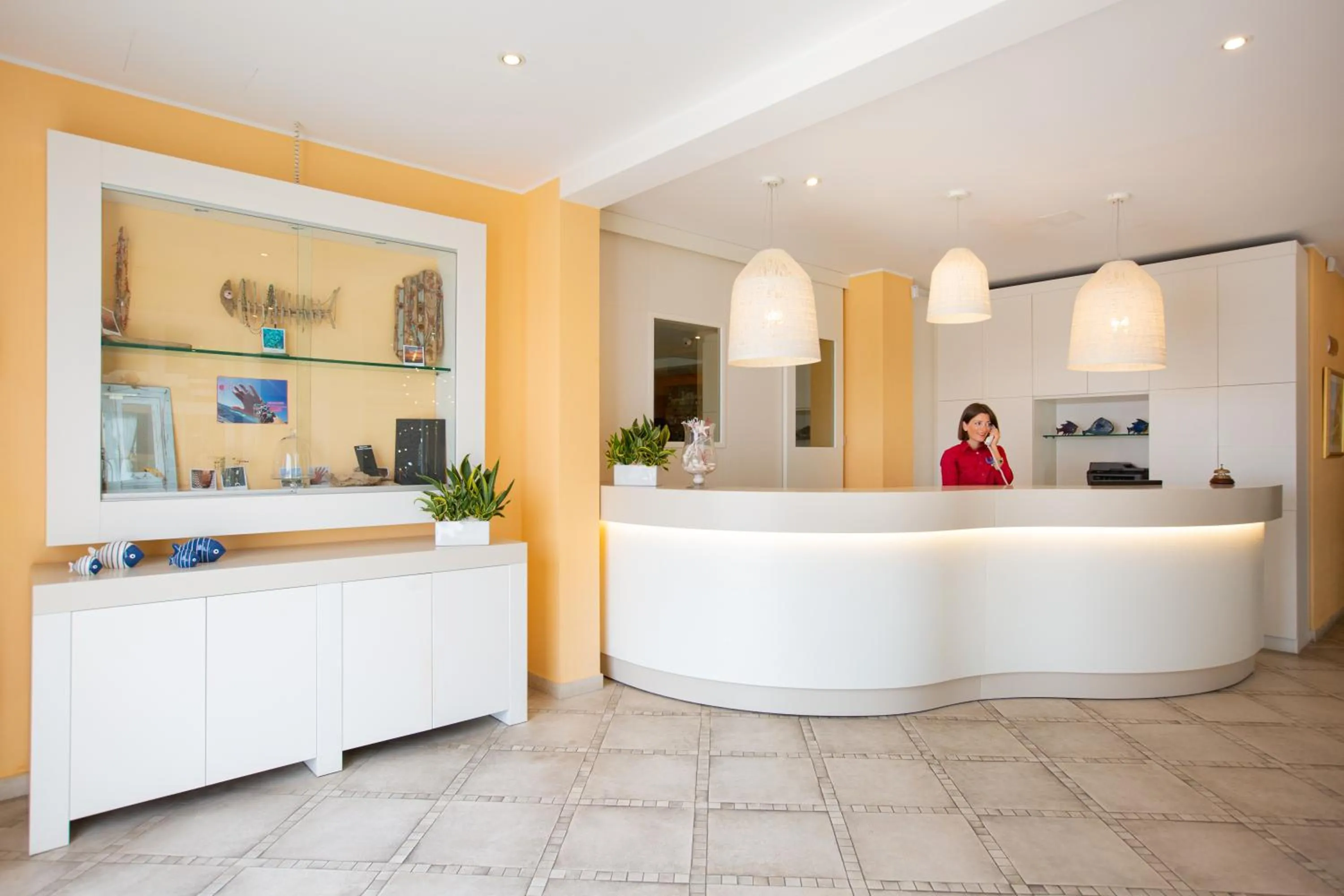 Staff in Lu' Hotel Riviera - Carloforte