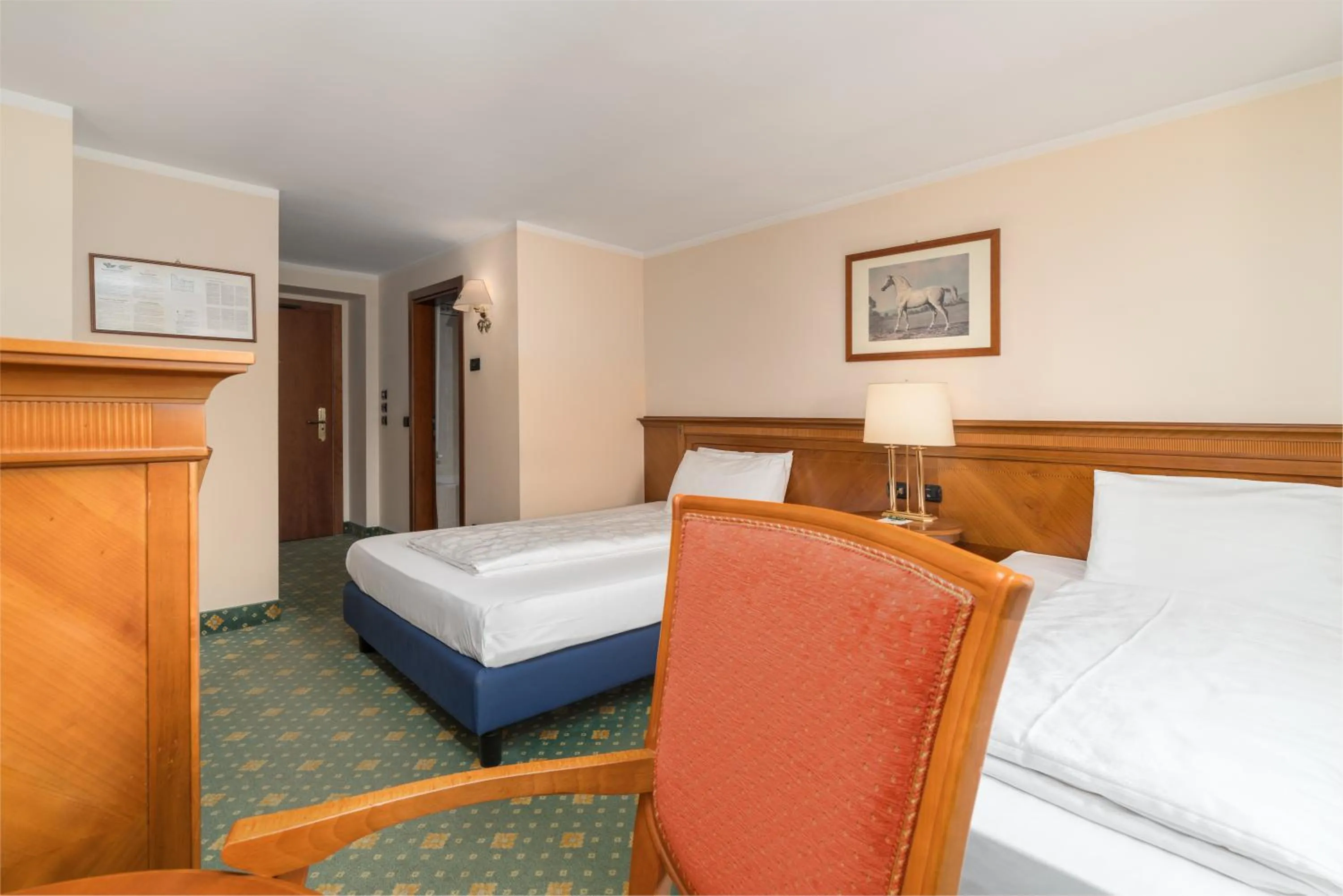 Bed in Hotel Eden