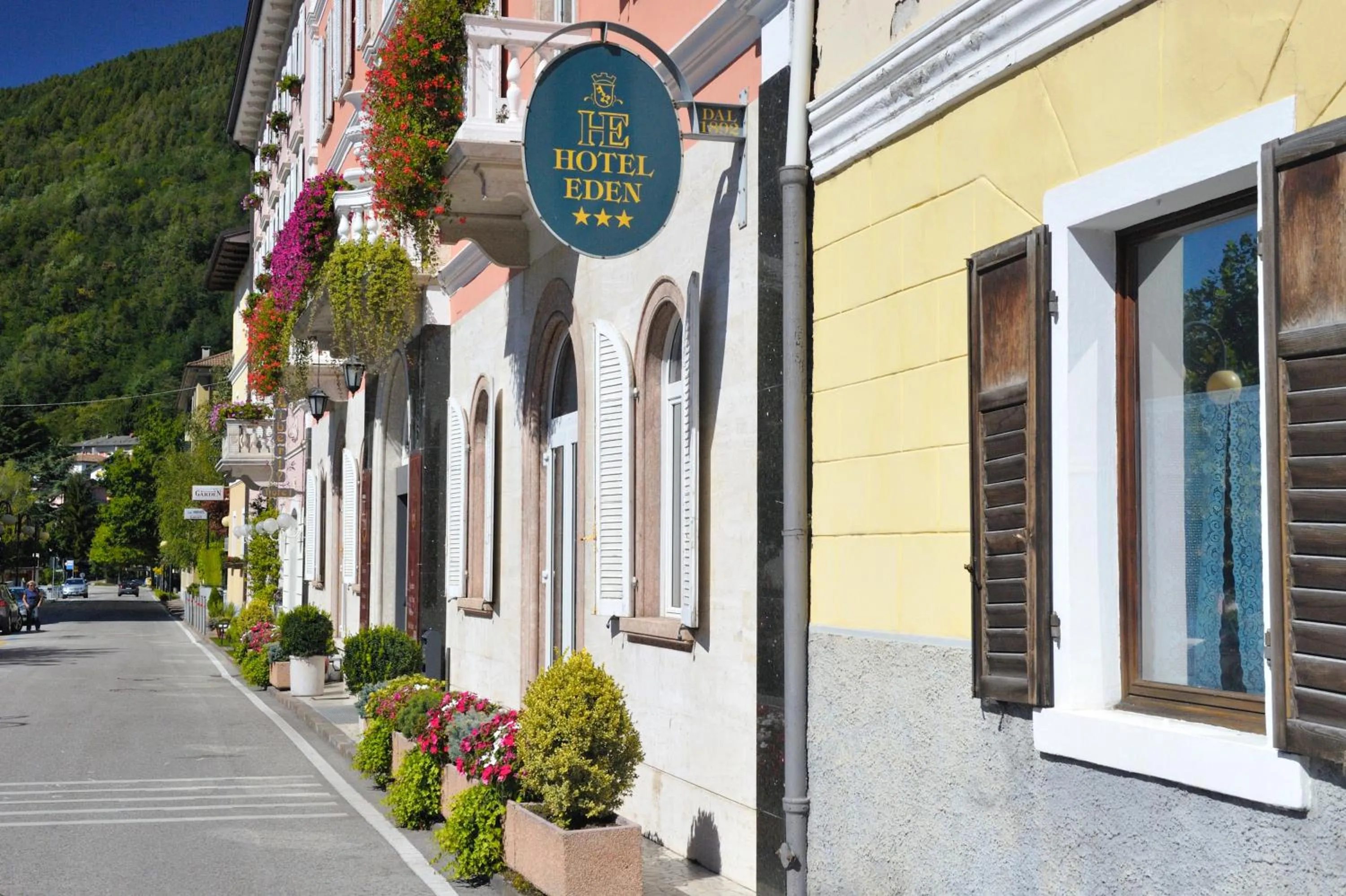 Property building in Hotel Eden