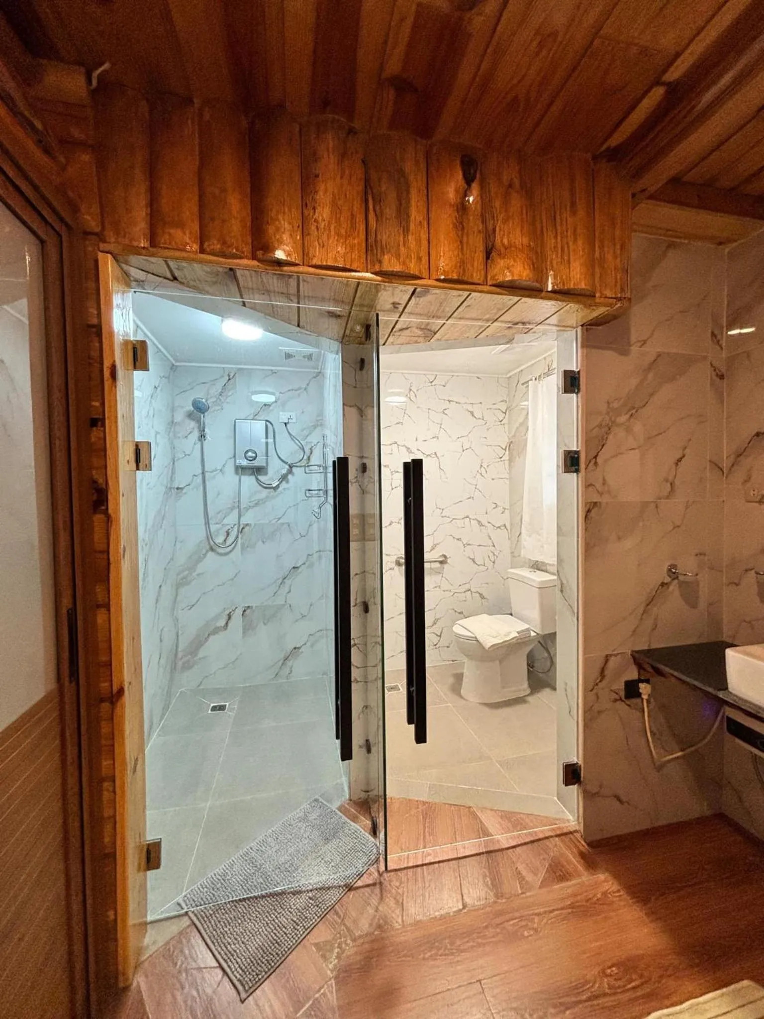 Shower in The Shire of Sagada