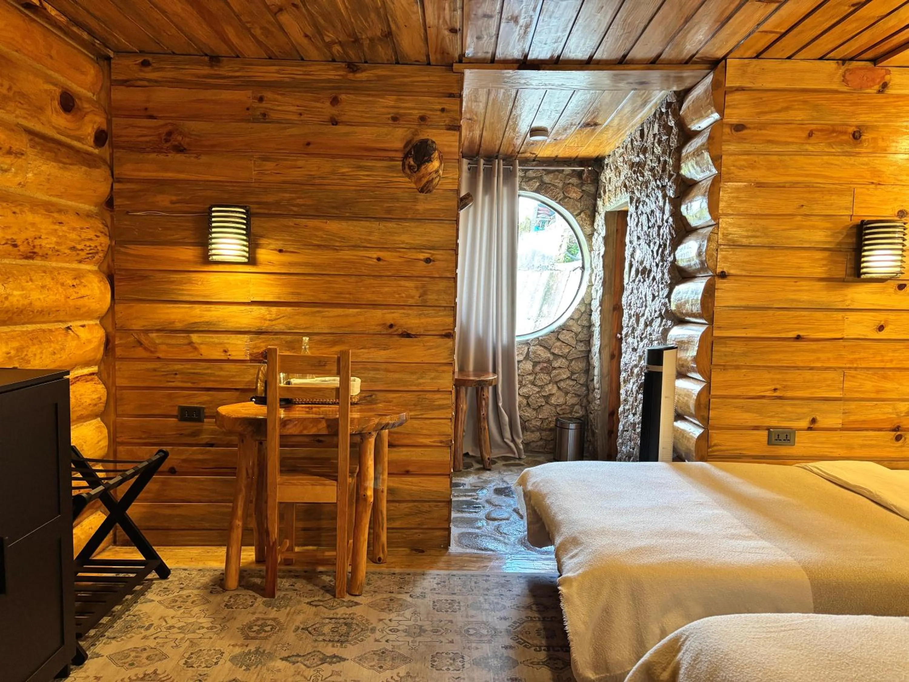 Living room, Bed in The Shire of Sagada