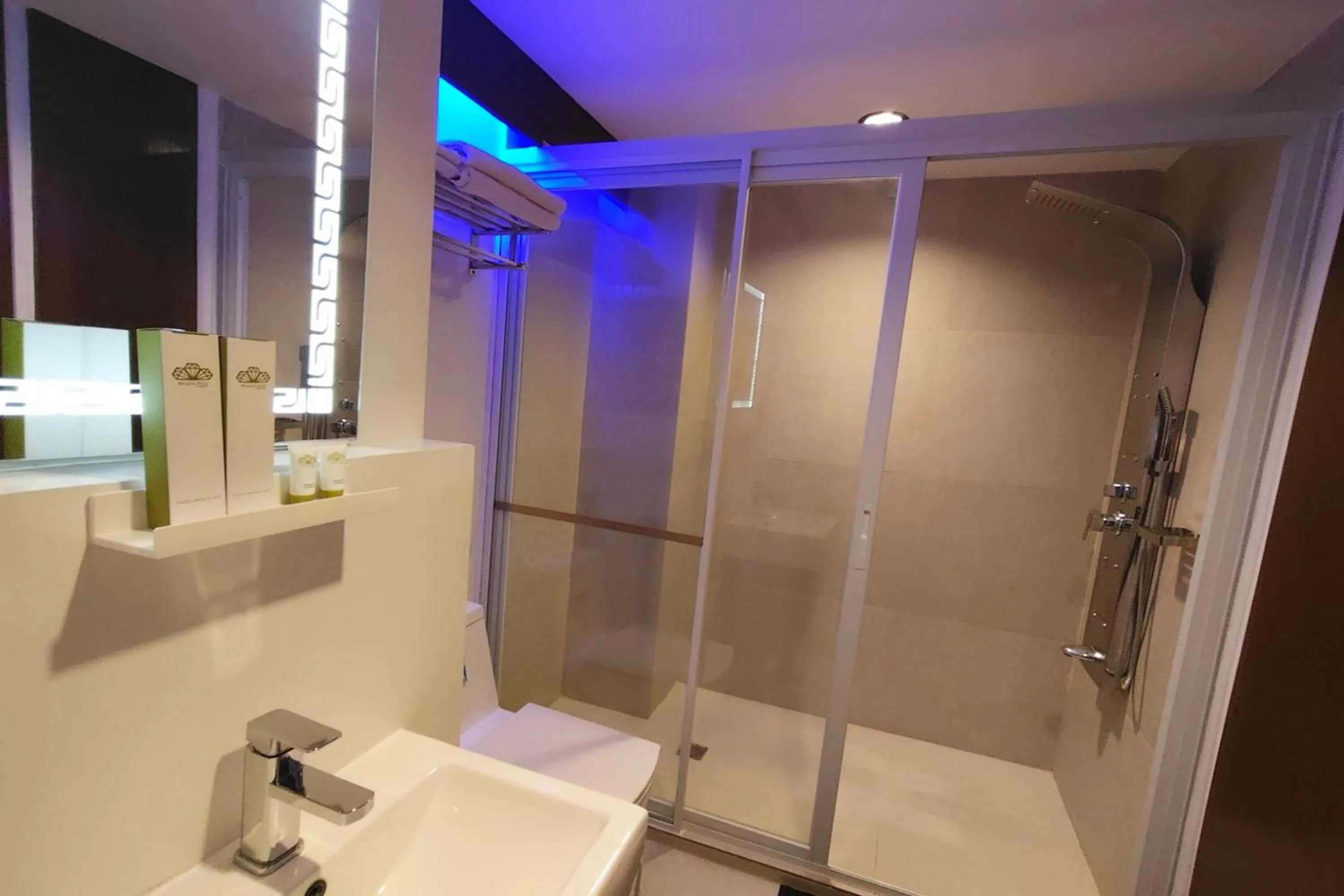 Shower in Bergamo Hotel Lingayen