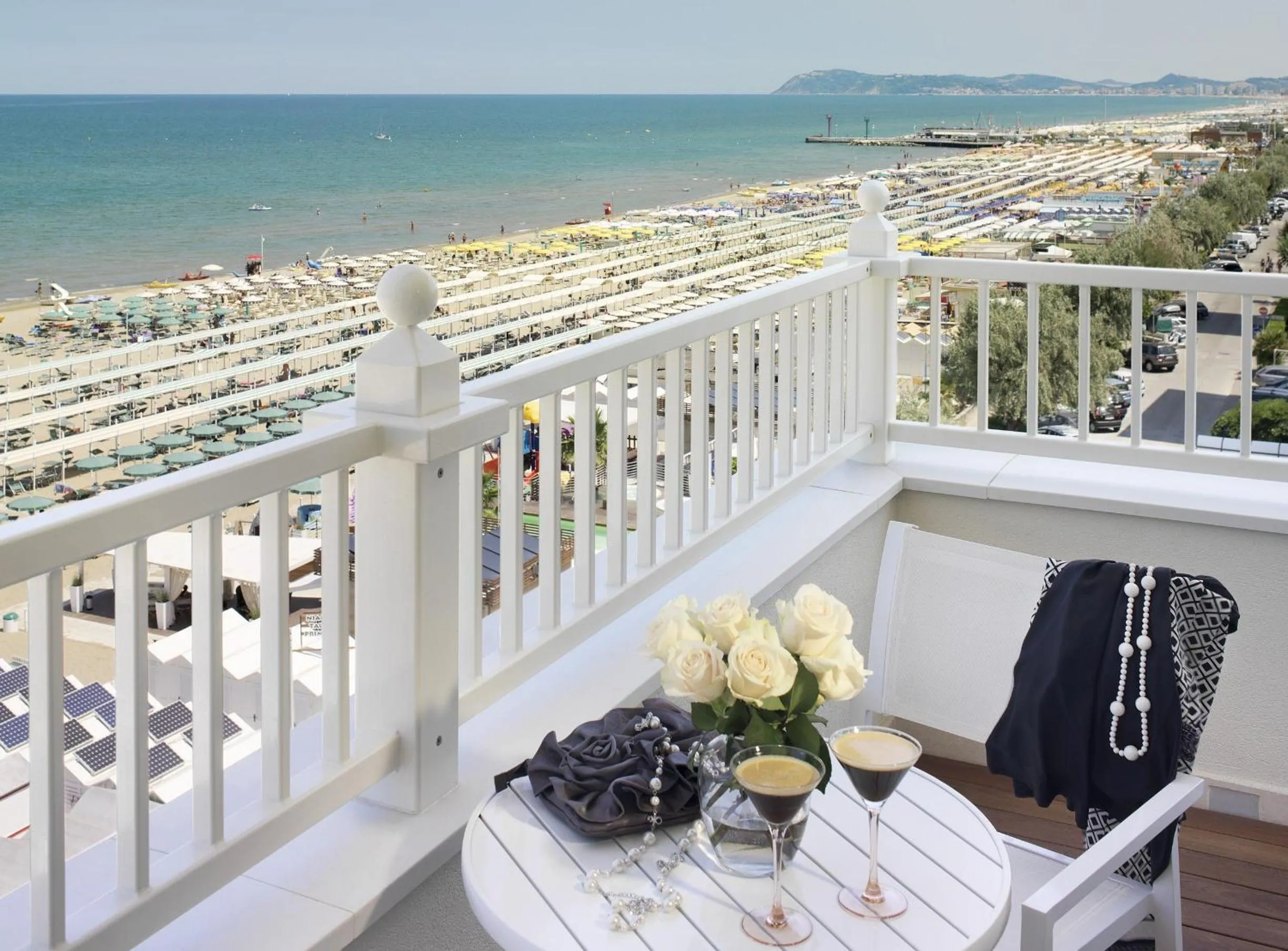 Sea view in Hotel Tiffany's