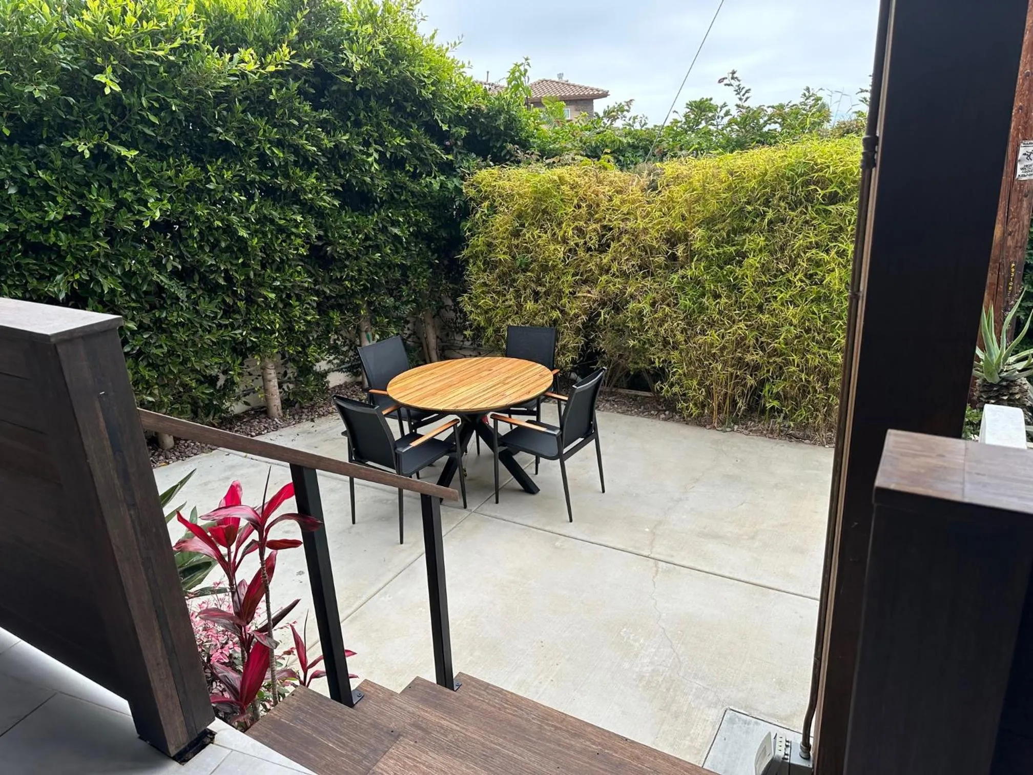 Patio in Contemporary Ocean Sunset Views with Firepit Pt Loma close to PLNU