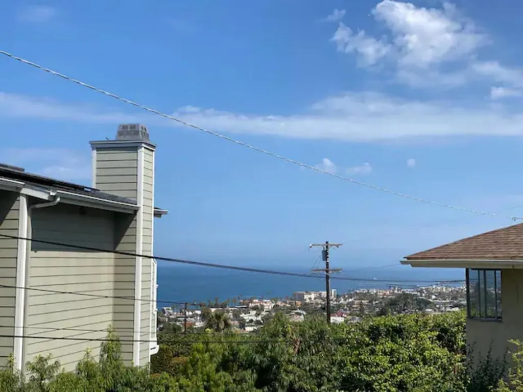 Patio in Contemporary Ocean Sunset Views with Firepit Pt Loma close to PLNU