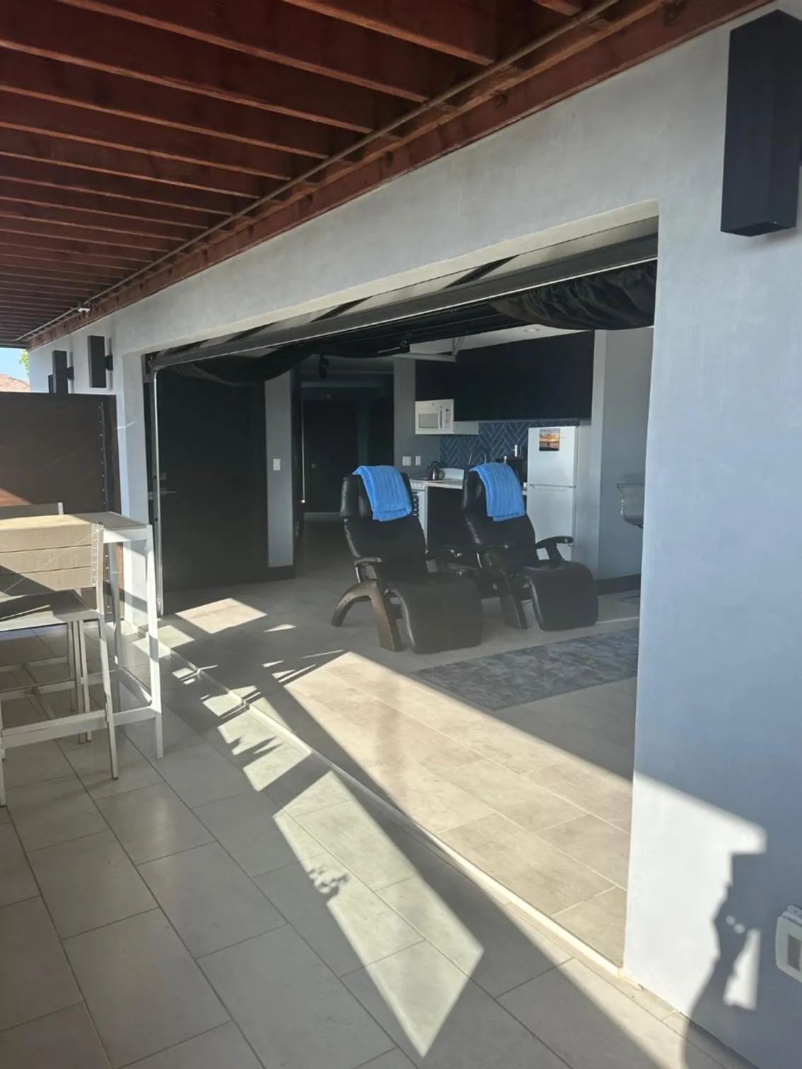 Patio in Contemporary Ocean Sunset Views with Firepit Pt Loma close to PLNU