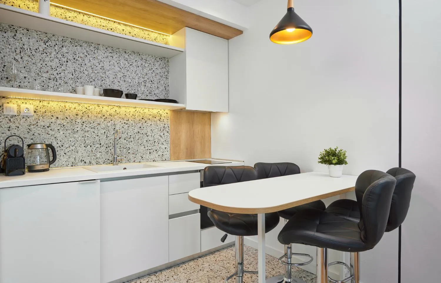 kitchen in Elephant Suites