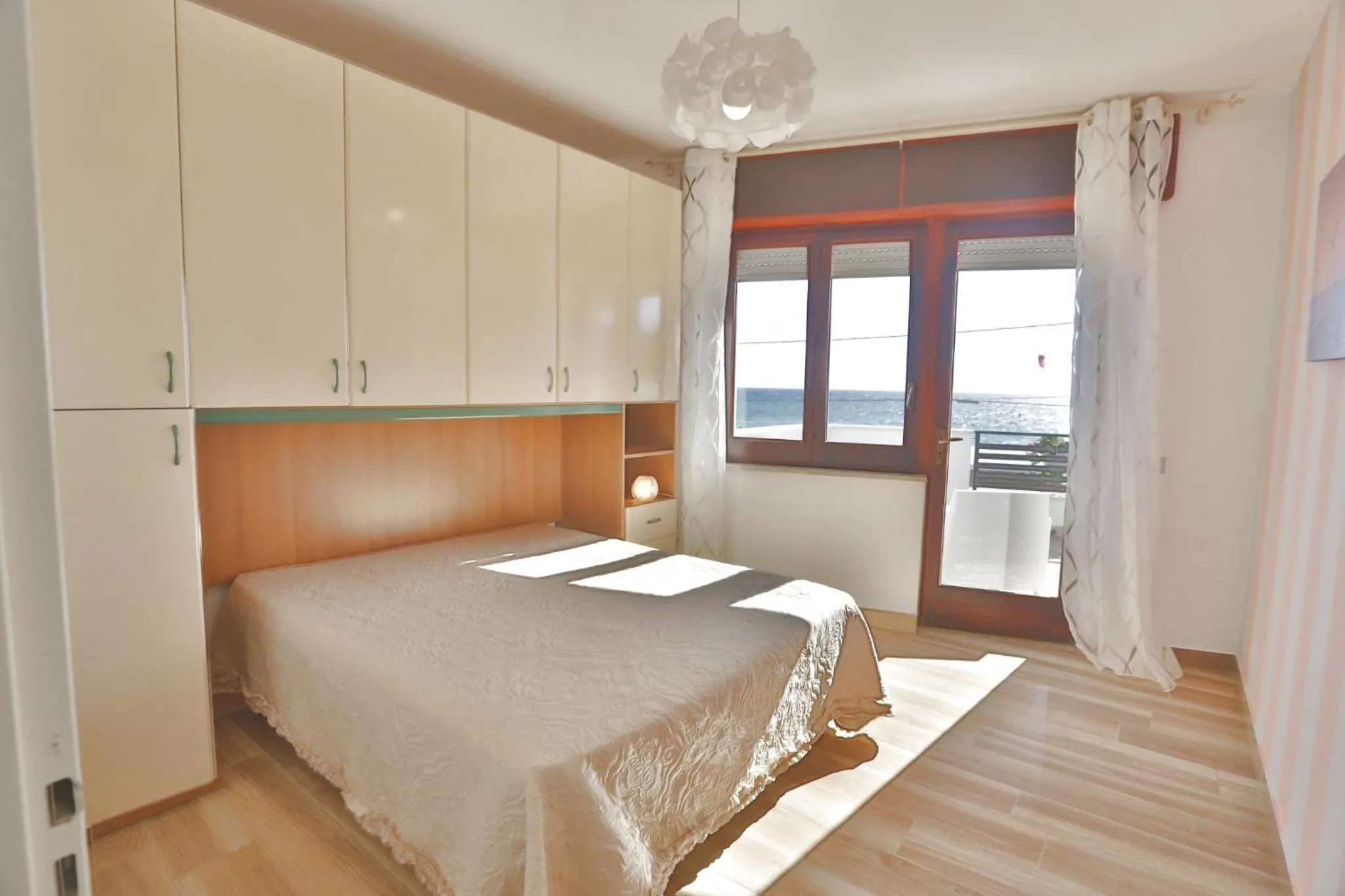 Bed in Villa Blue Sea - Xenia Sicily Villas