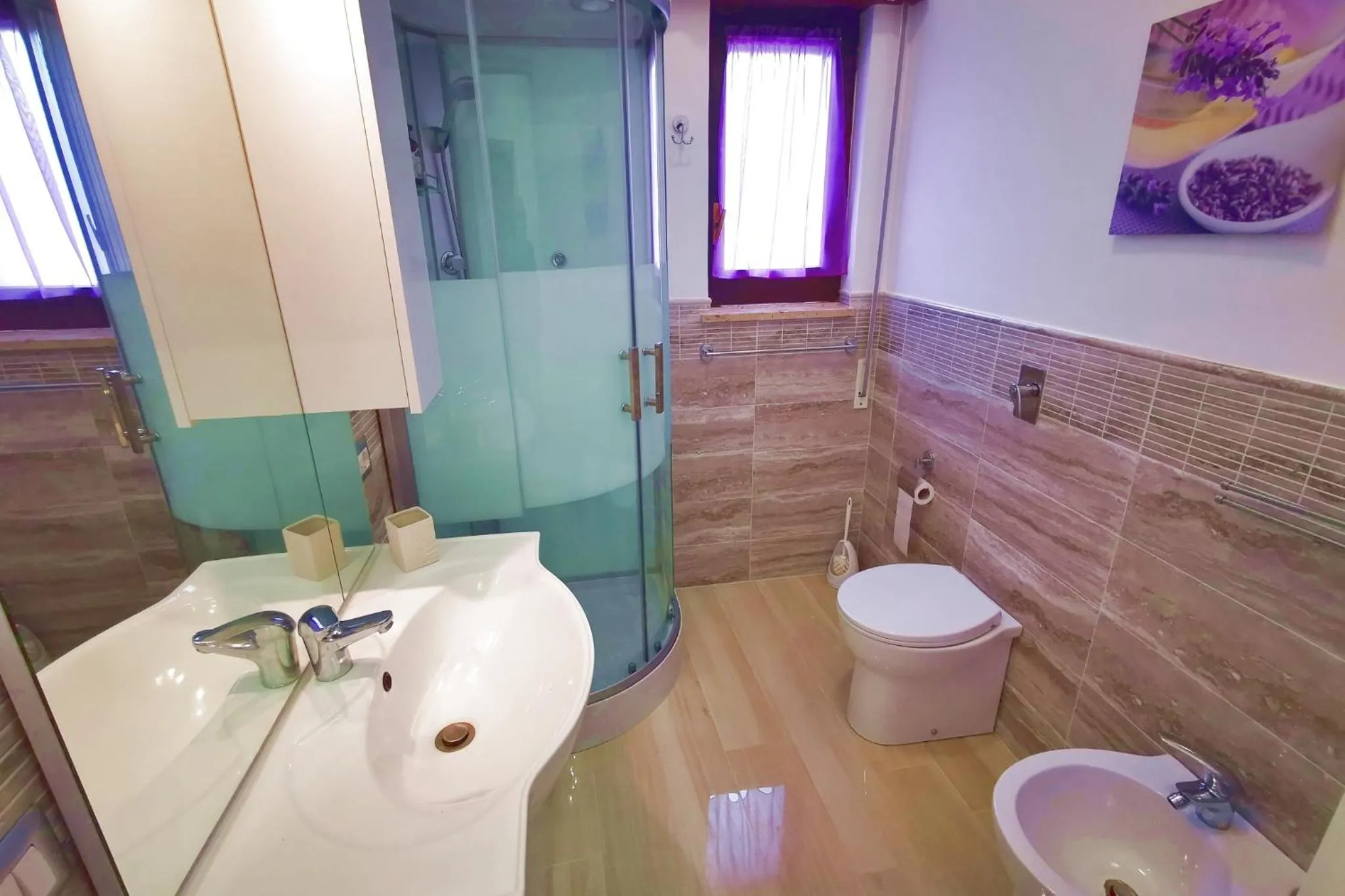 Shower in Villa Blue Sea - Xenia Sicily Villas