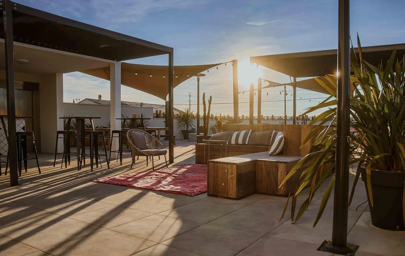 Patio in Kabane Montpellier