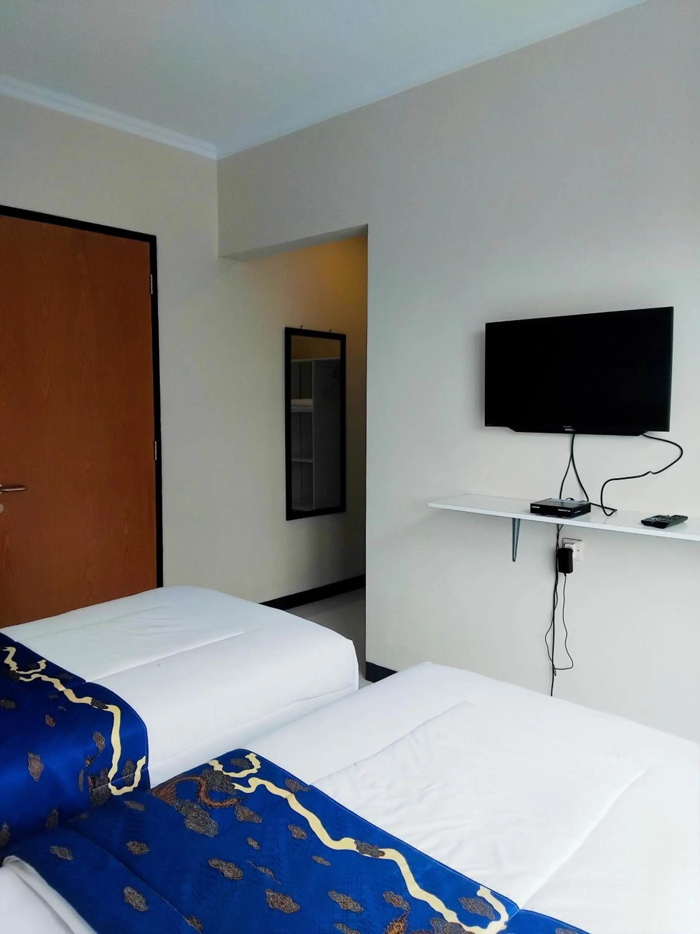 Bed in Hotel Bima Majalengka