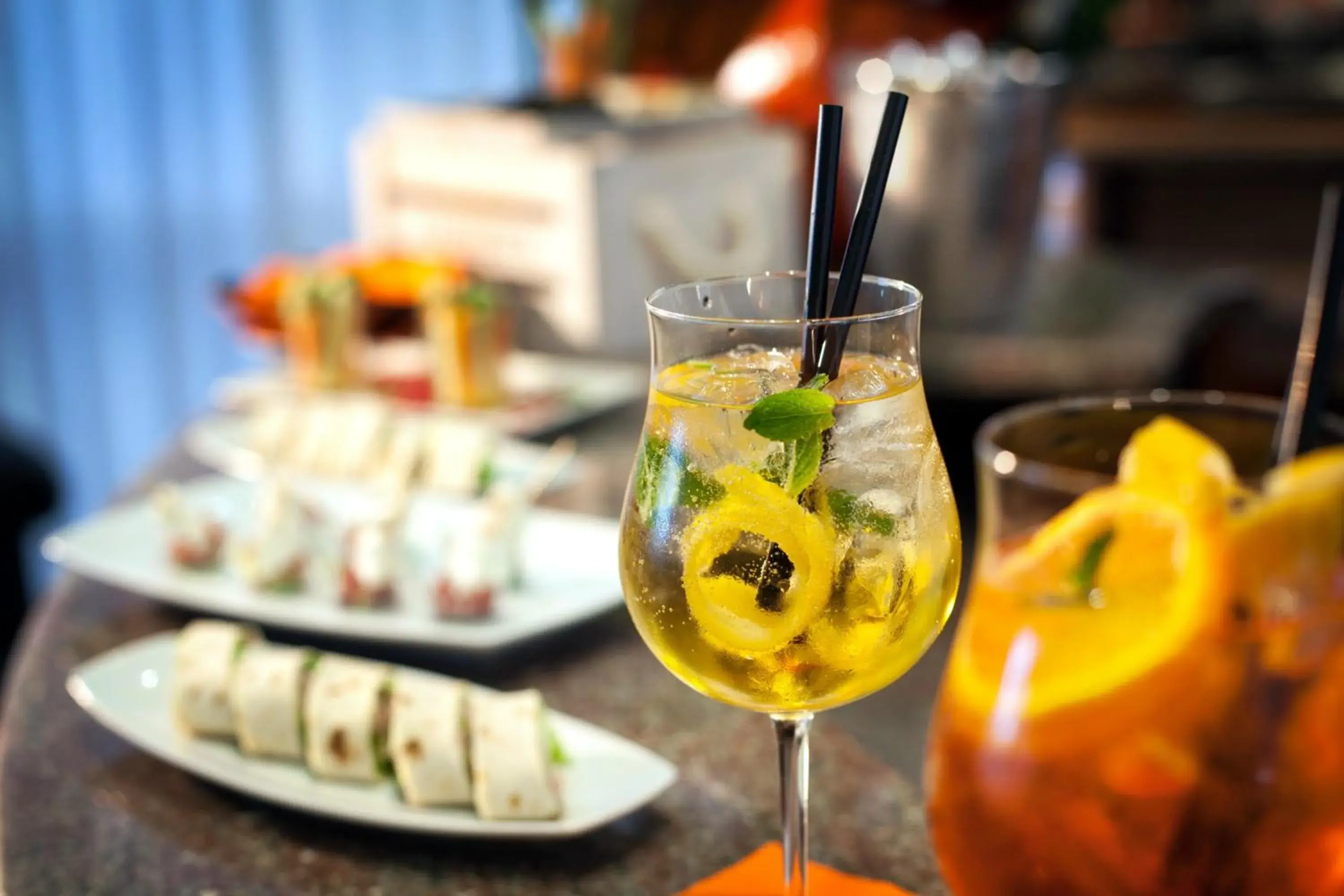 Non alcoholic drinks, Food in Hotel Kursaal