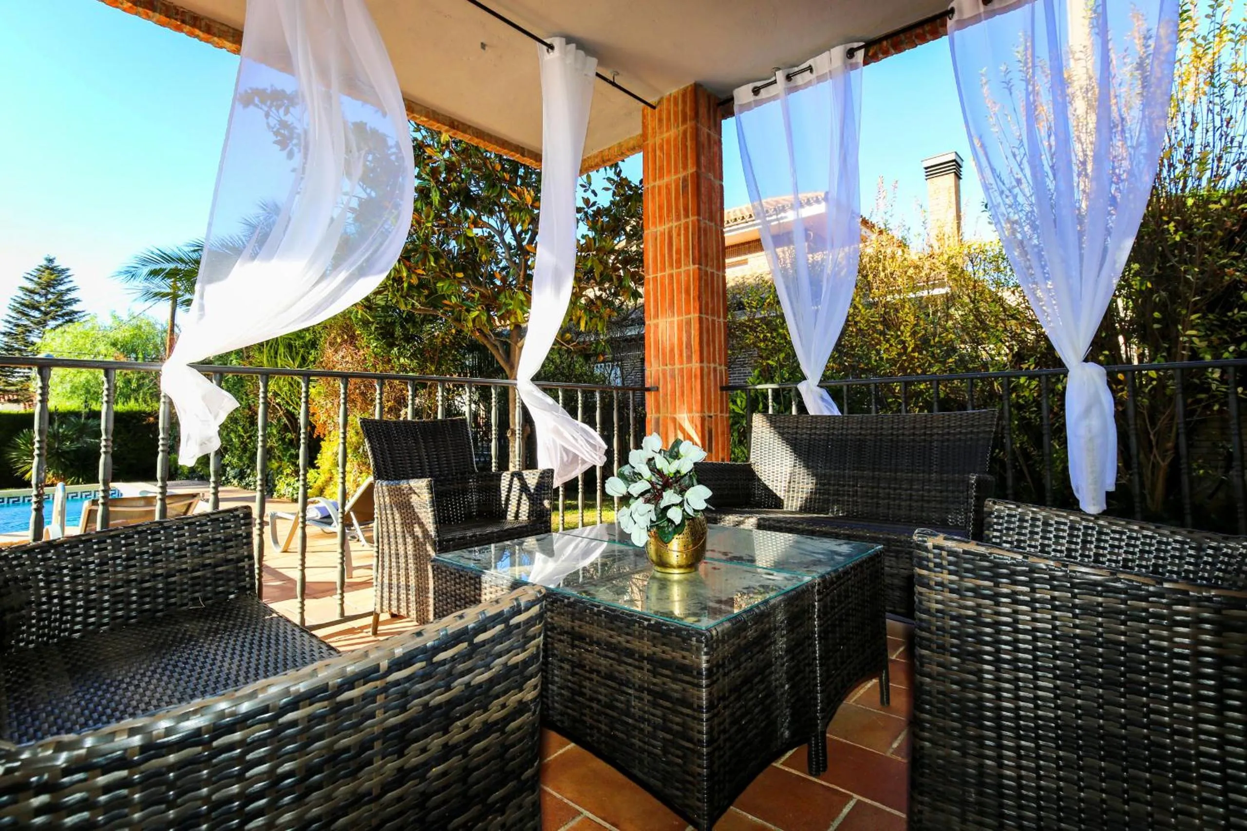 Balcony/Terrace in GERANIS VILLA ONLY FAMILIES Planet Costa Dorada