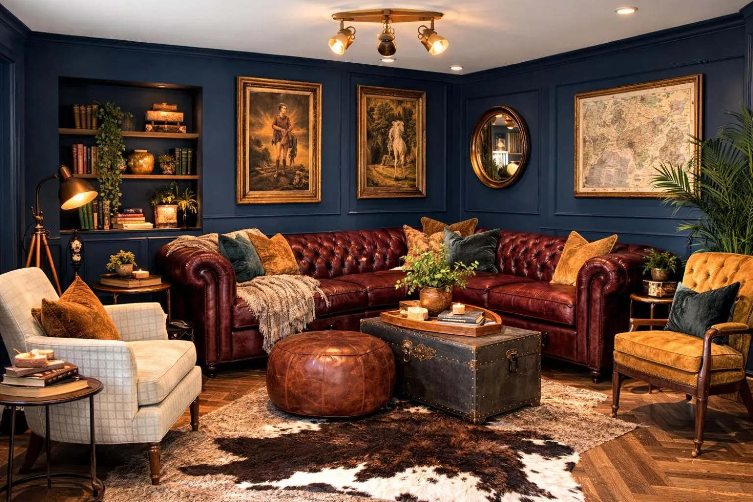 Living room in The Old Butchers Cottage