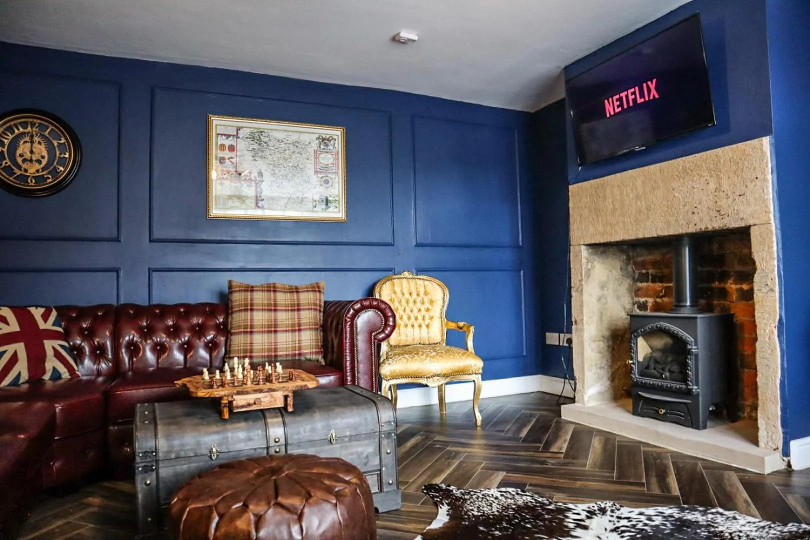 Living room in The Old Butchers Cottage