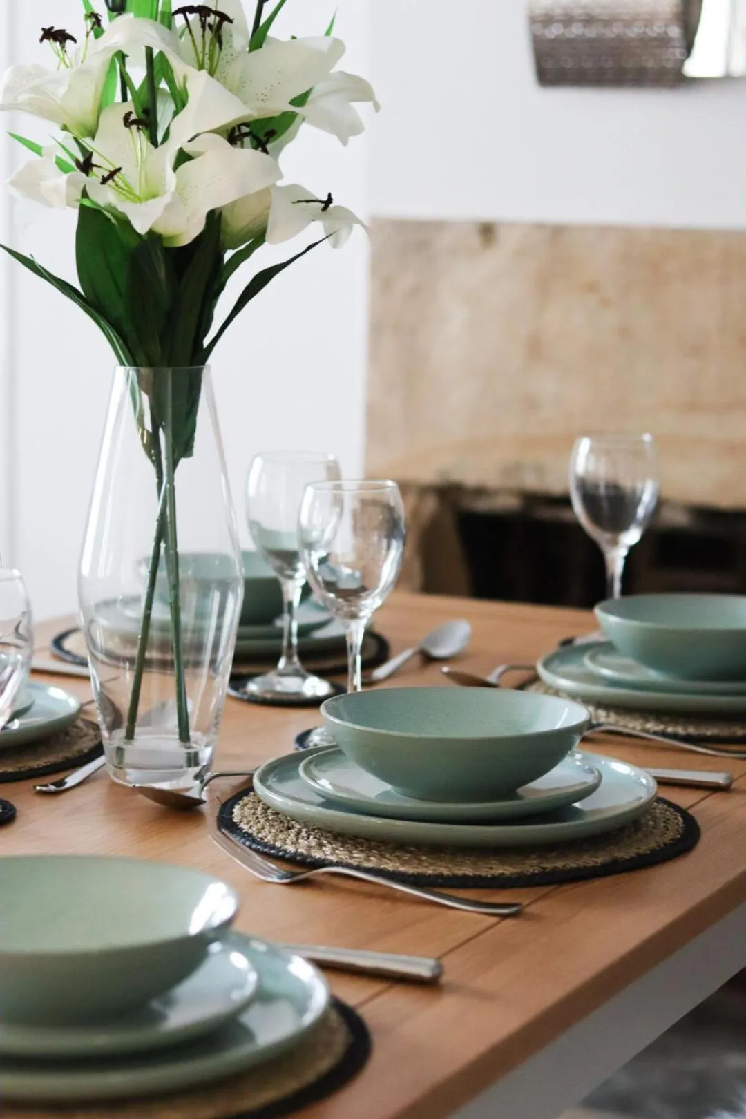 Dining area in The Old Butchers Cottage