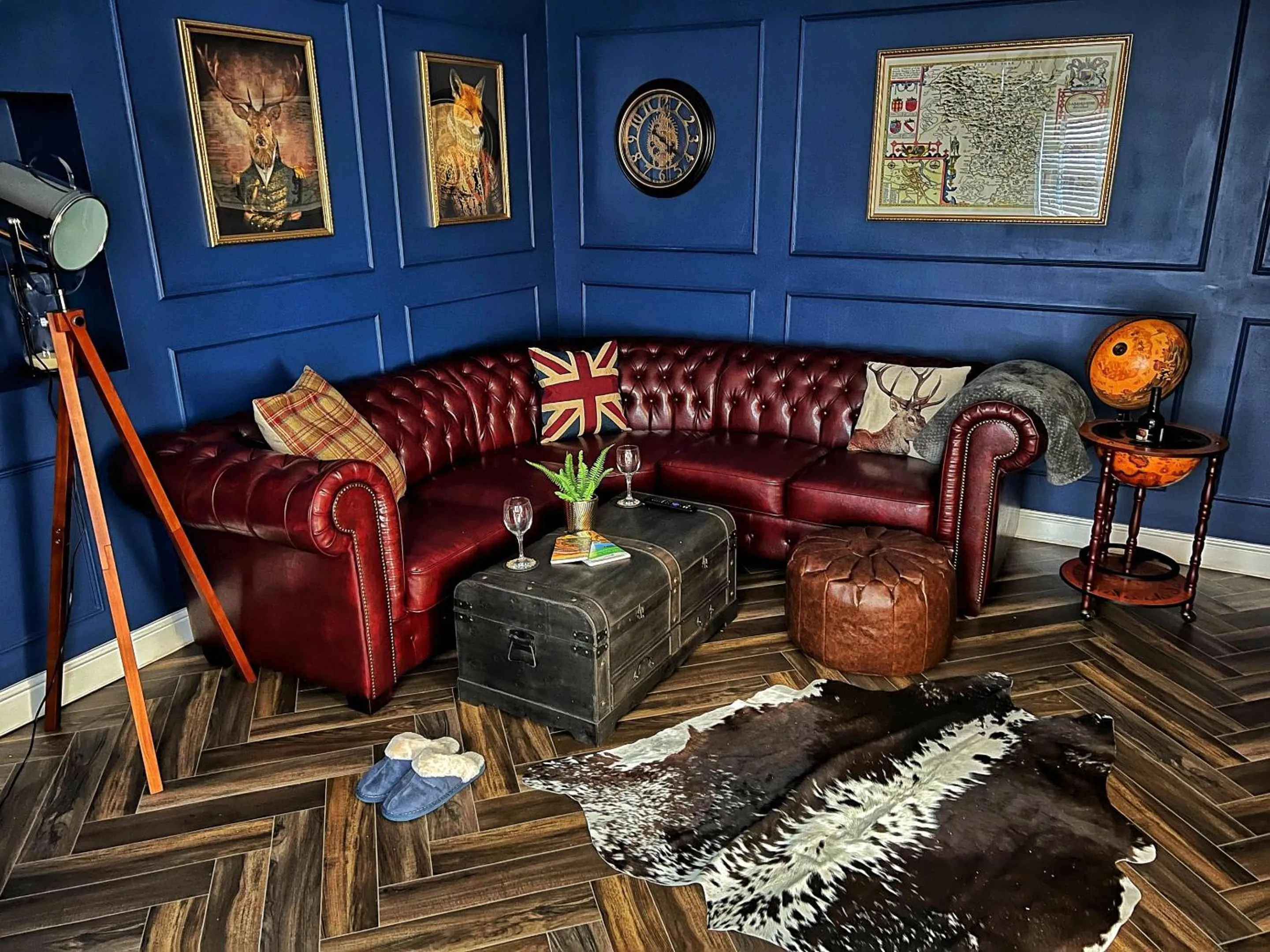 Living room in The Old Butchers Cottage