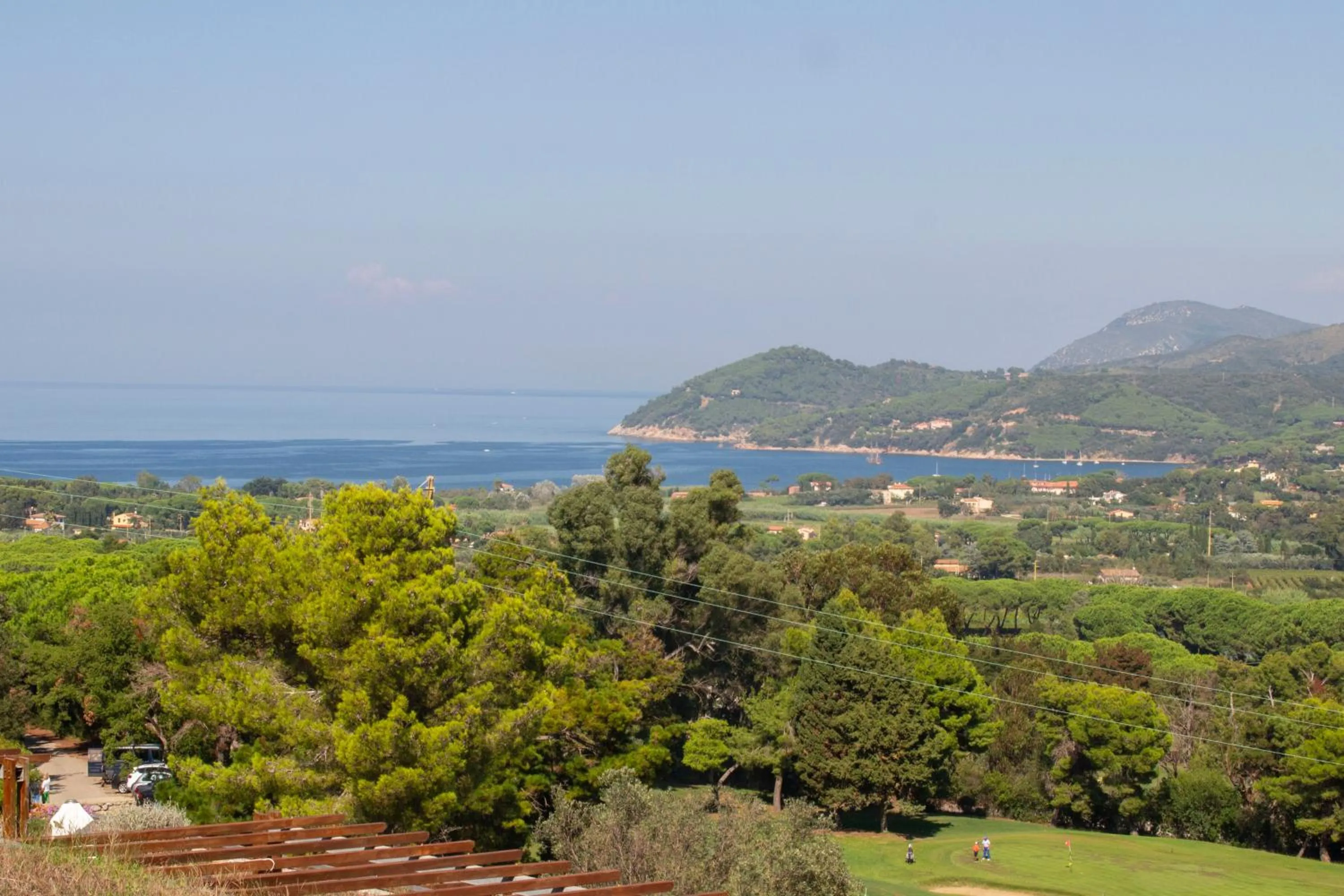 Natural landscape in Allegroitalia Elba Golf