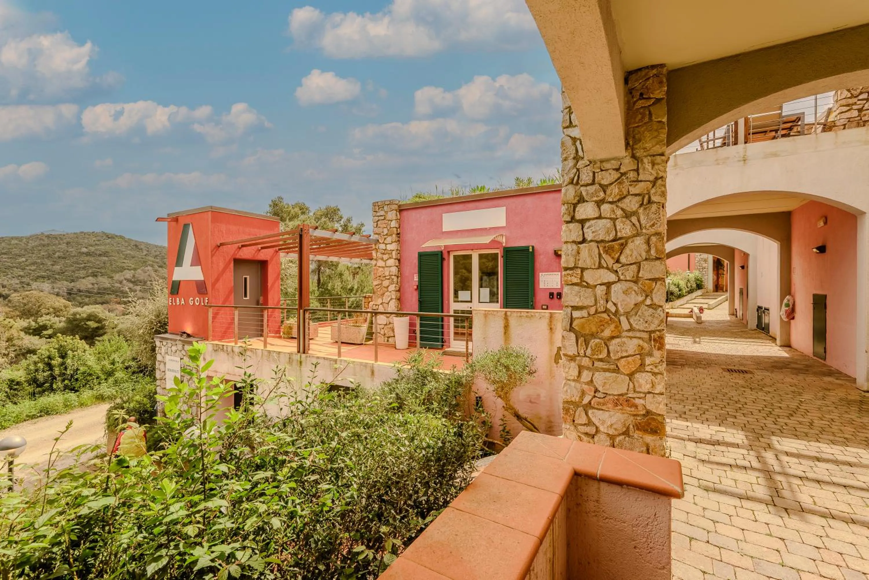 Lobby or reception in Allegroitalia Elba Golf