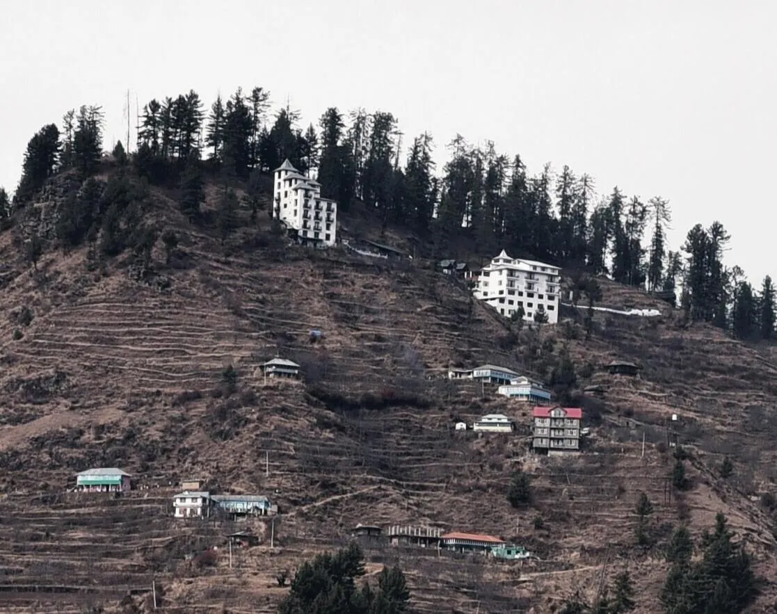 Mountain view in Tethys Himalaya Narkanda