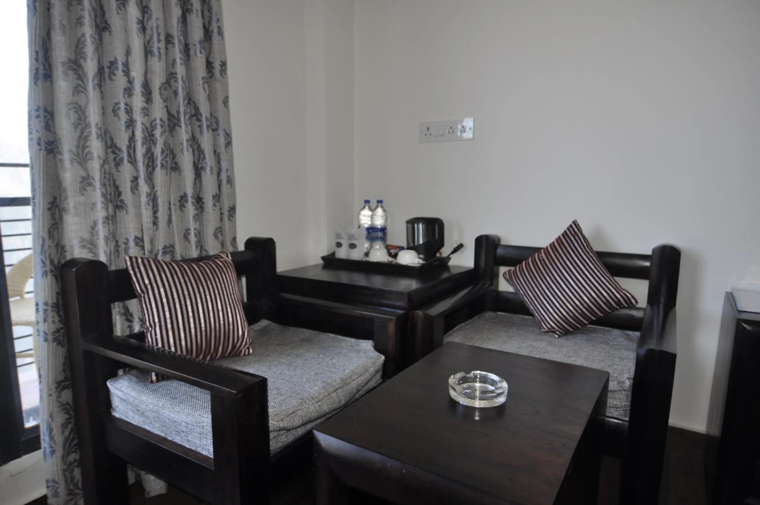 Seating area in Tethys Himalaya Narkanda