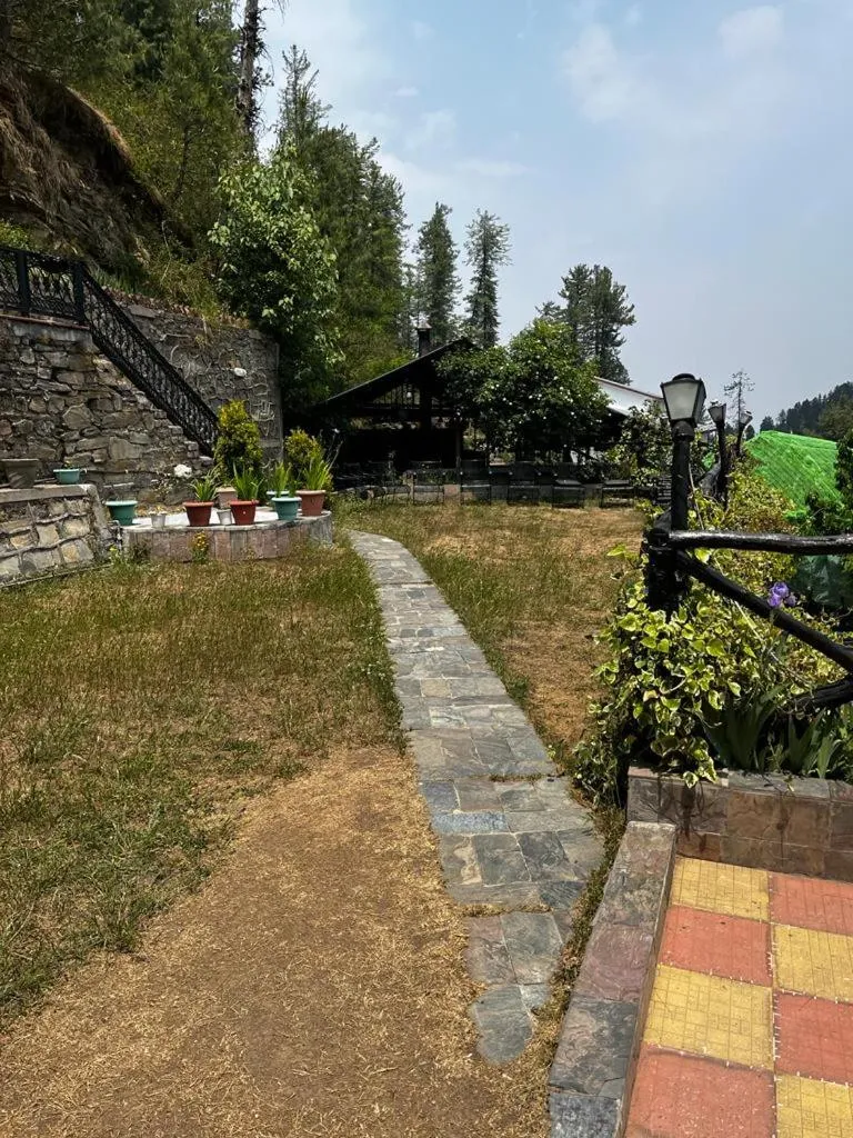 Garden in Tethys Himalaya Narkanda