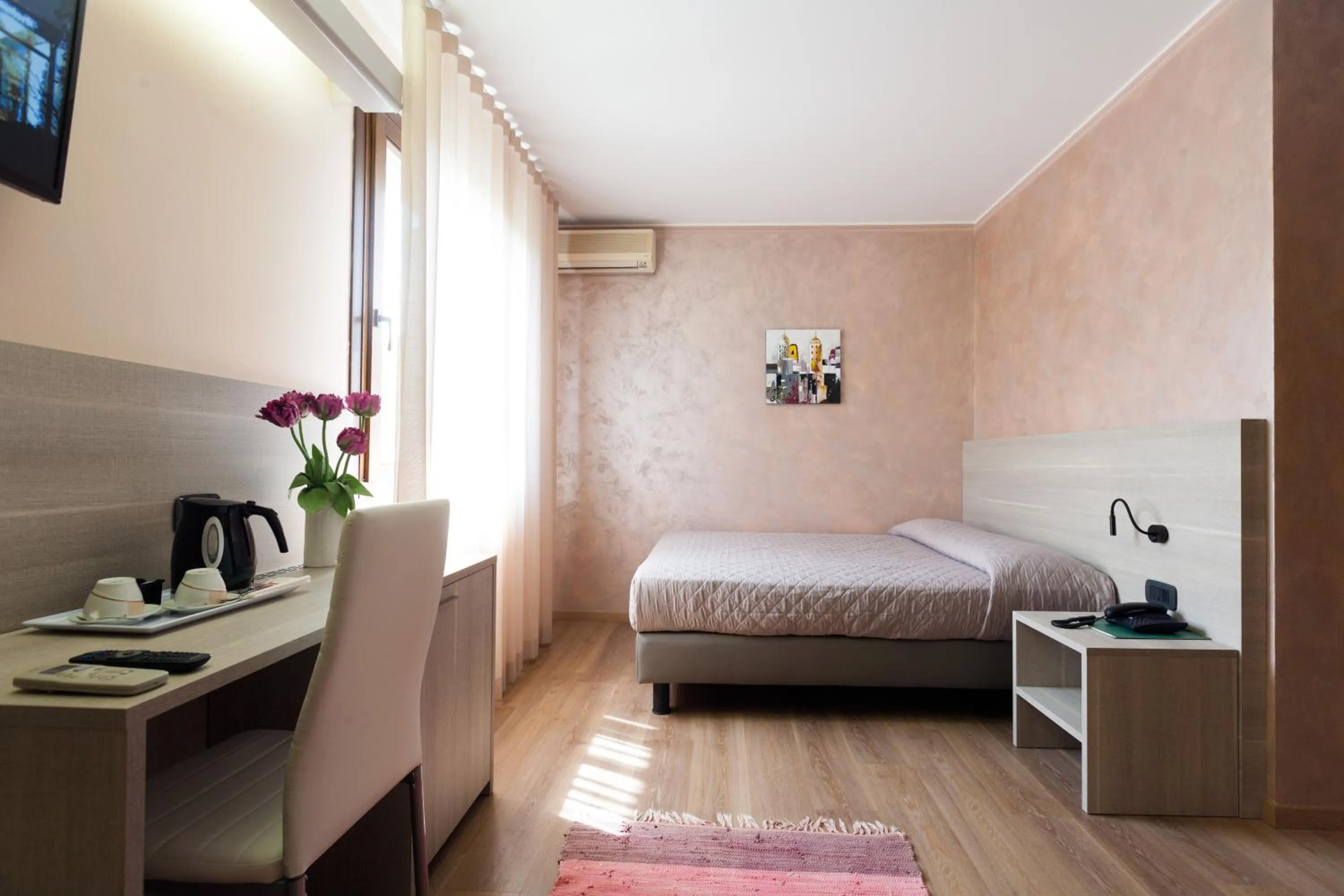 Bed in Hotel Prata Verde