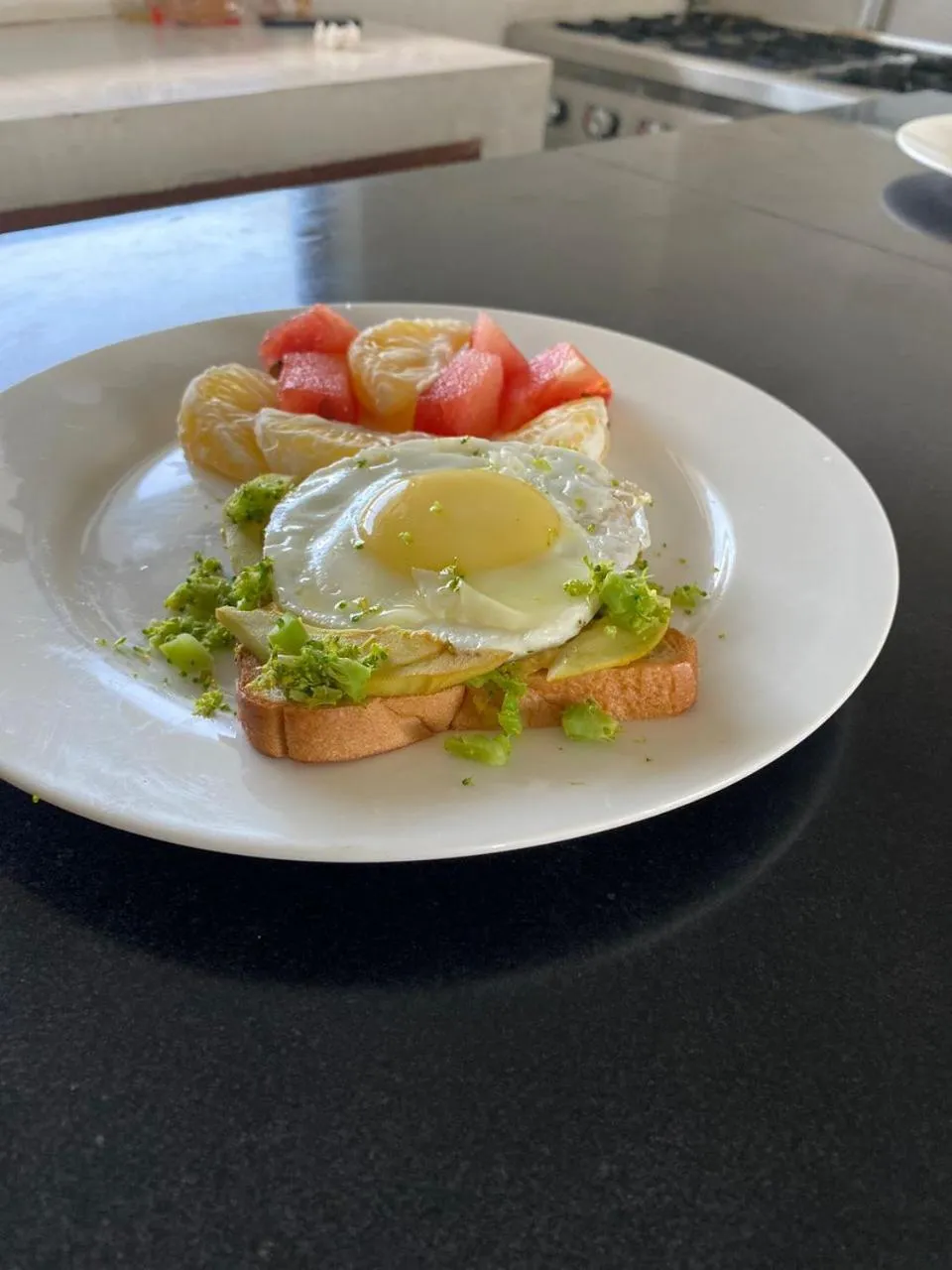 Food in Ocean Breeze Hotel