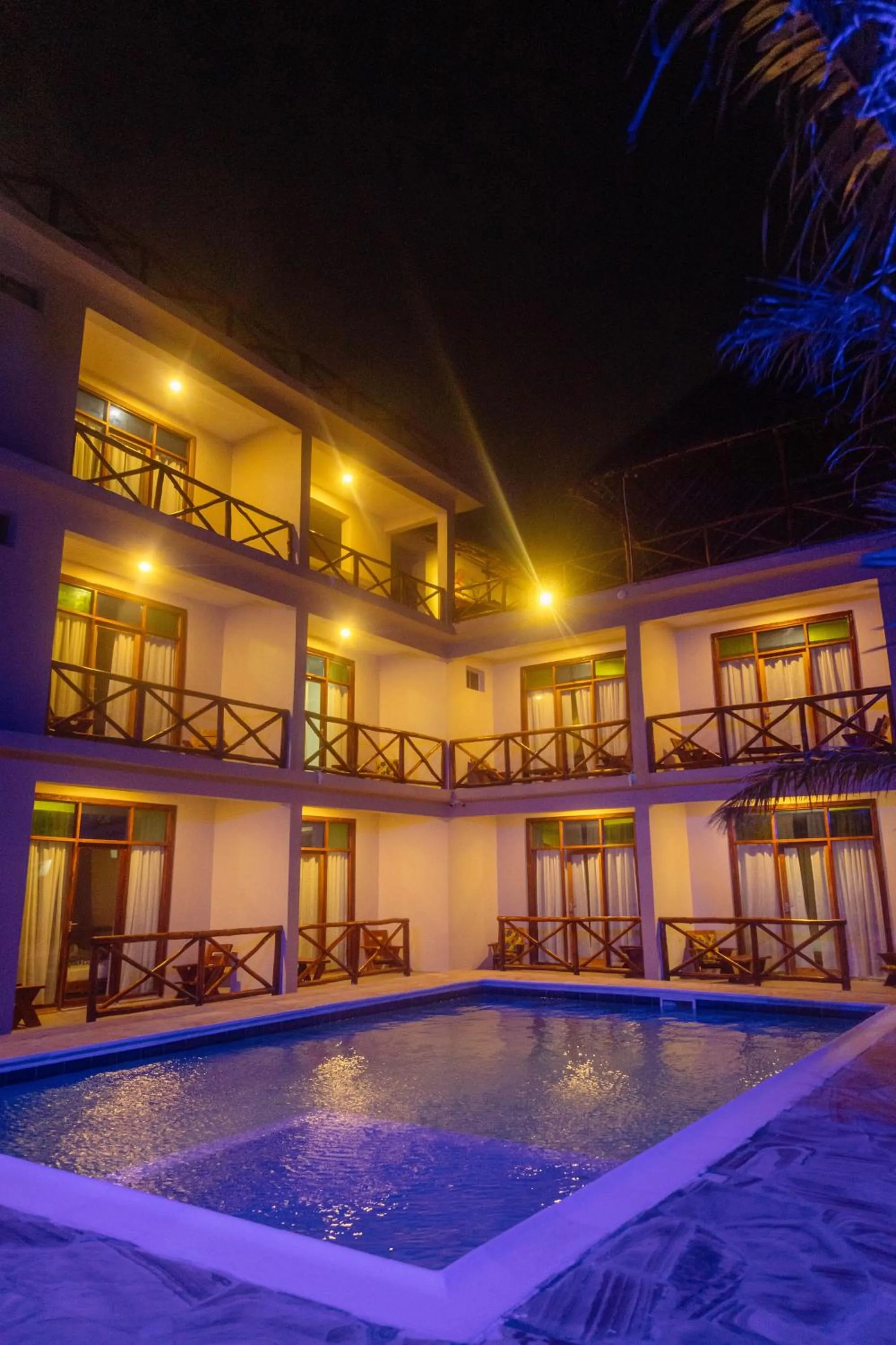 Property building in Ocean Breeze Hotel