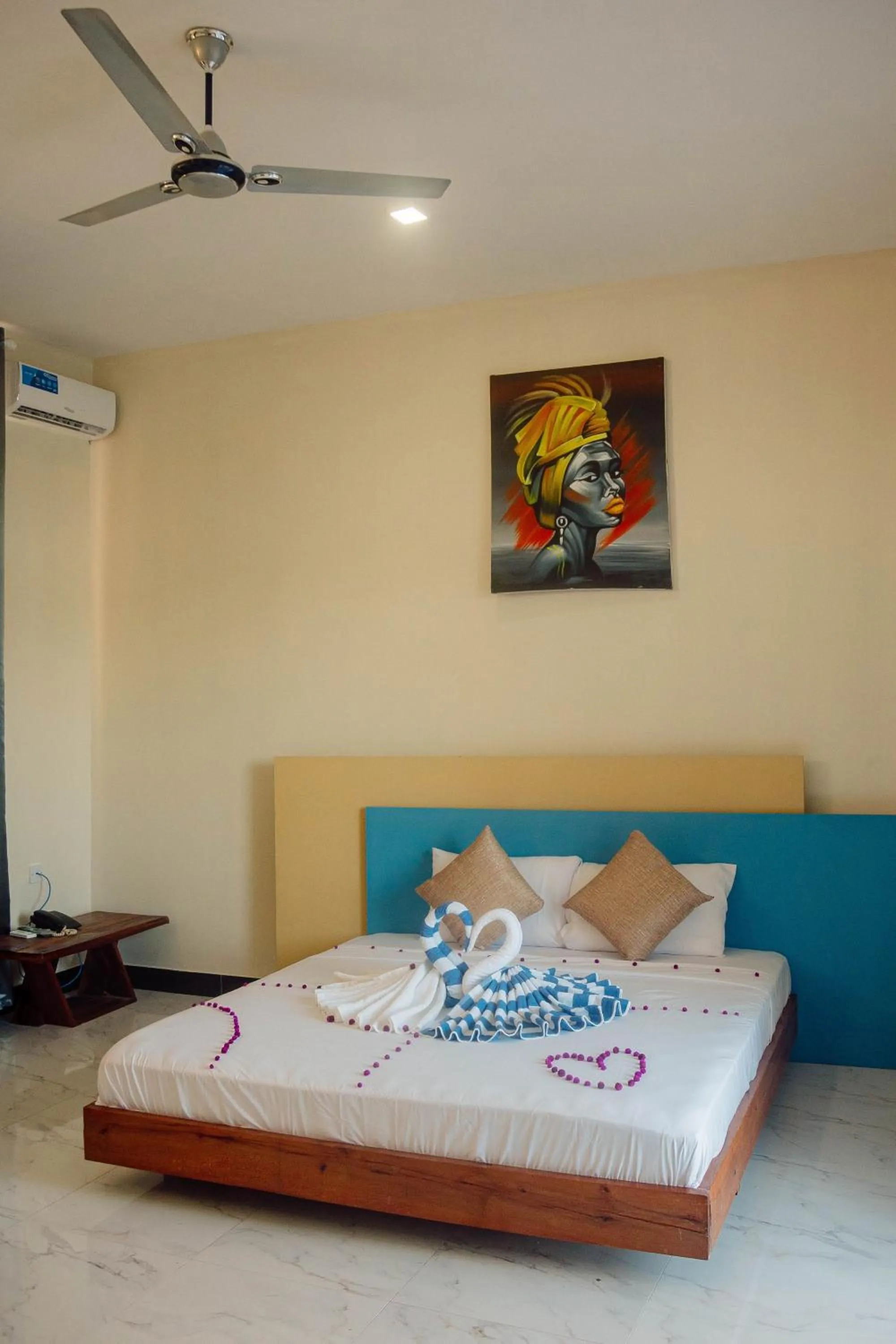 Bedroom in Ocean Breeze Hotel