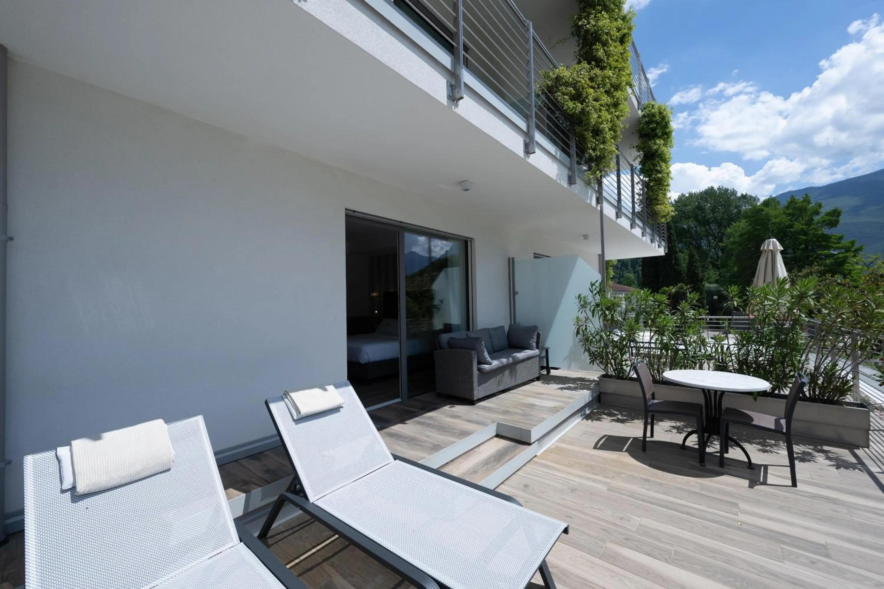Balcony/Terrace in Hotel Bellariva