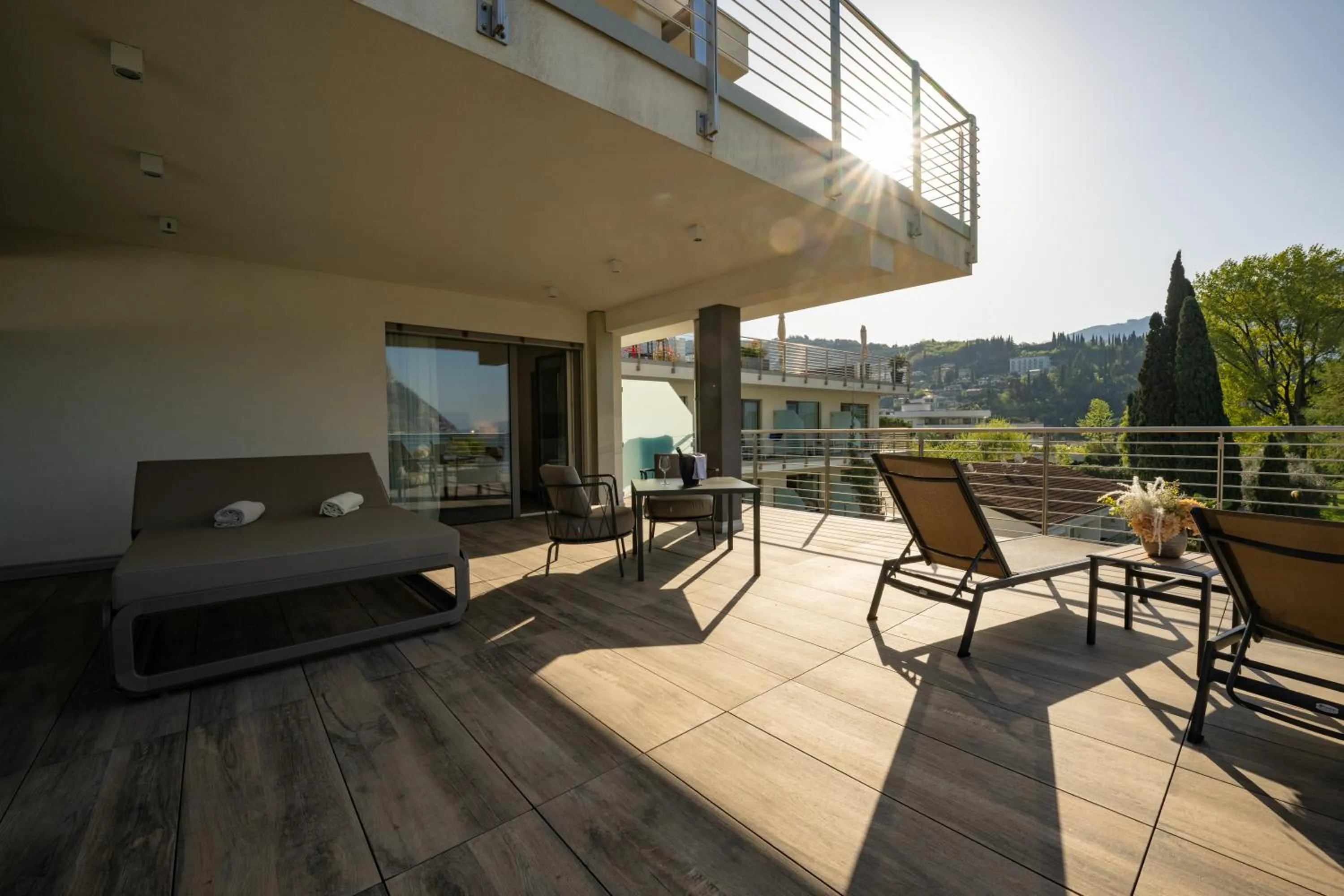 Balcony/Terrace in Hotel Bellariva