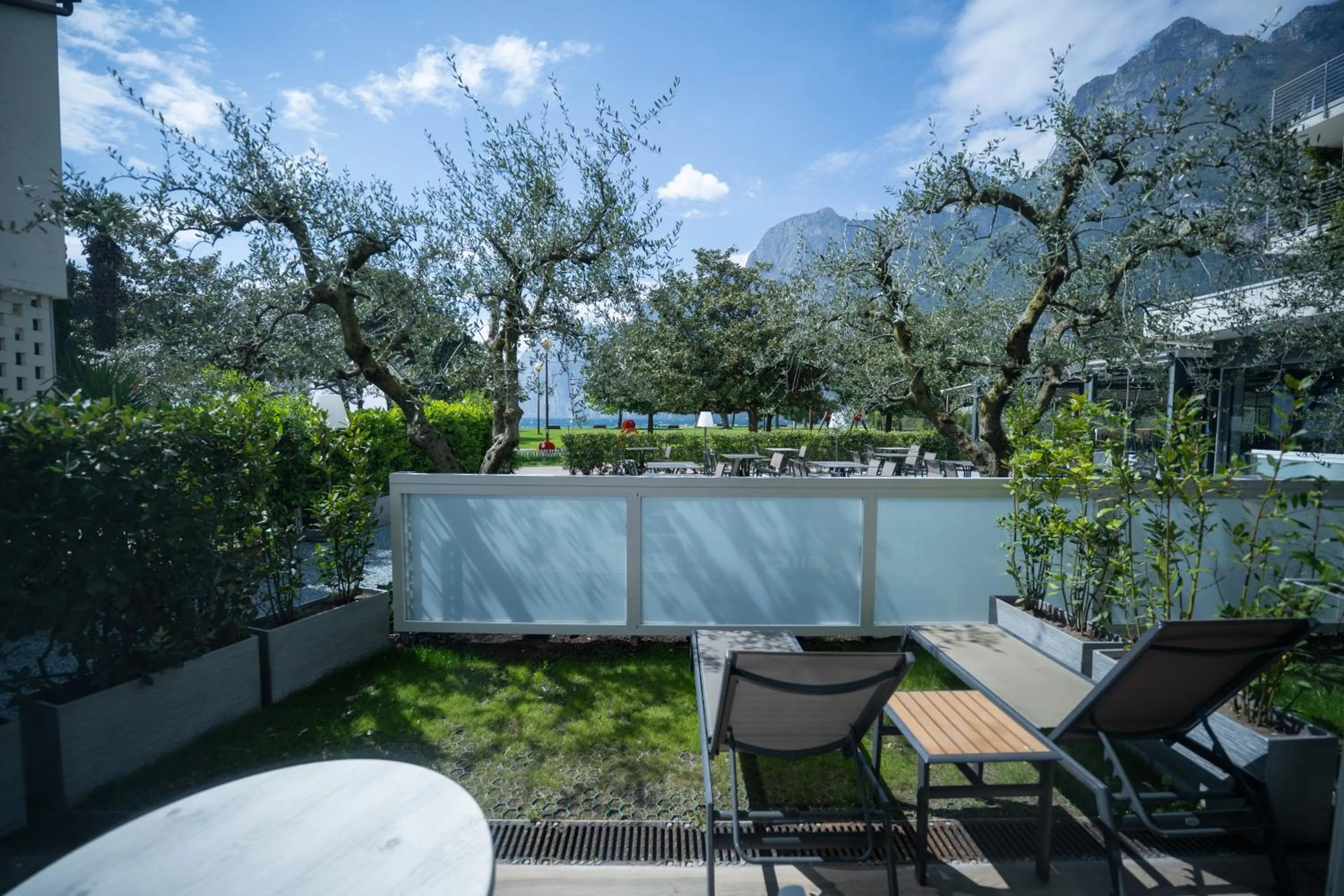 Patio in Hotel Bellariva